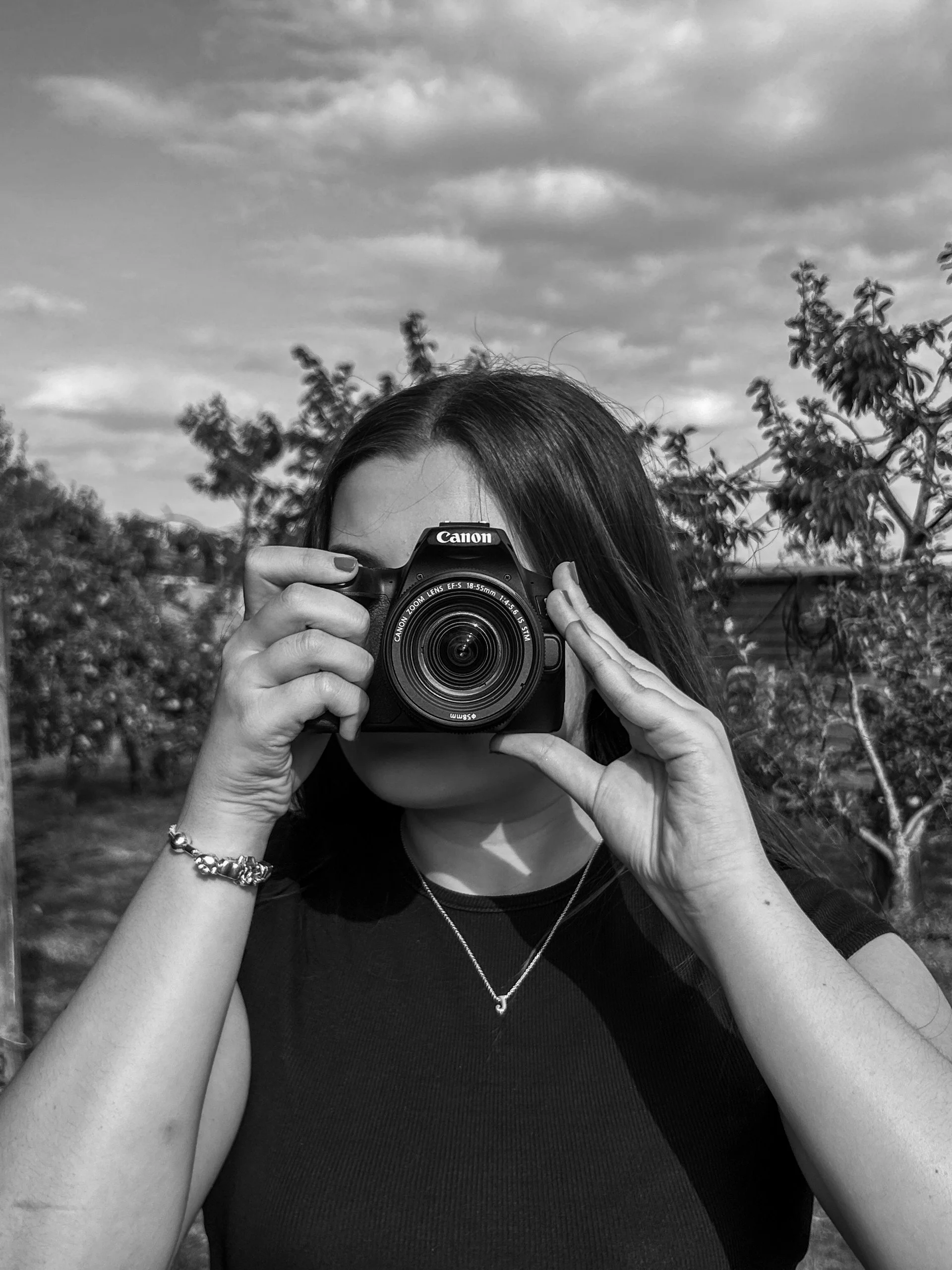 Woman Photographer in Shropshire.