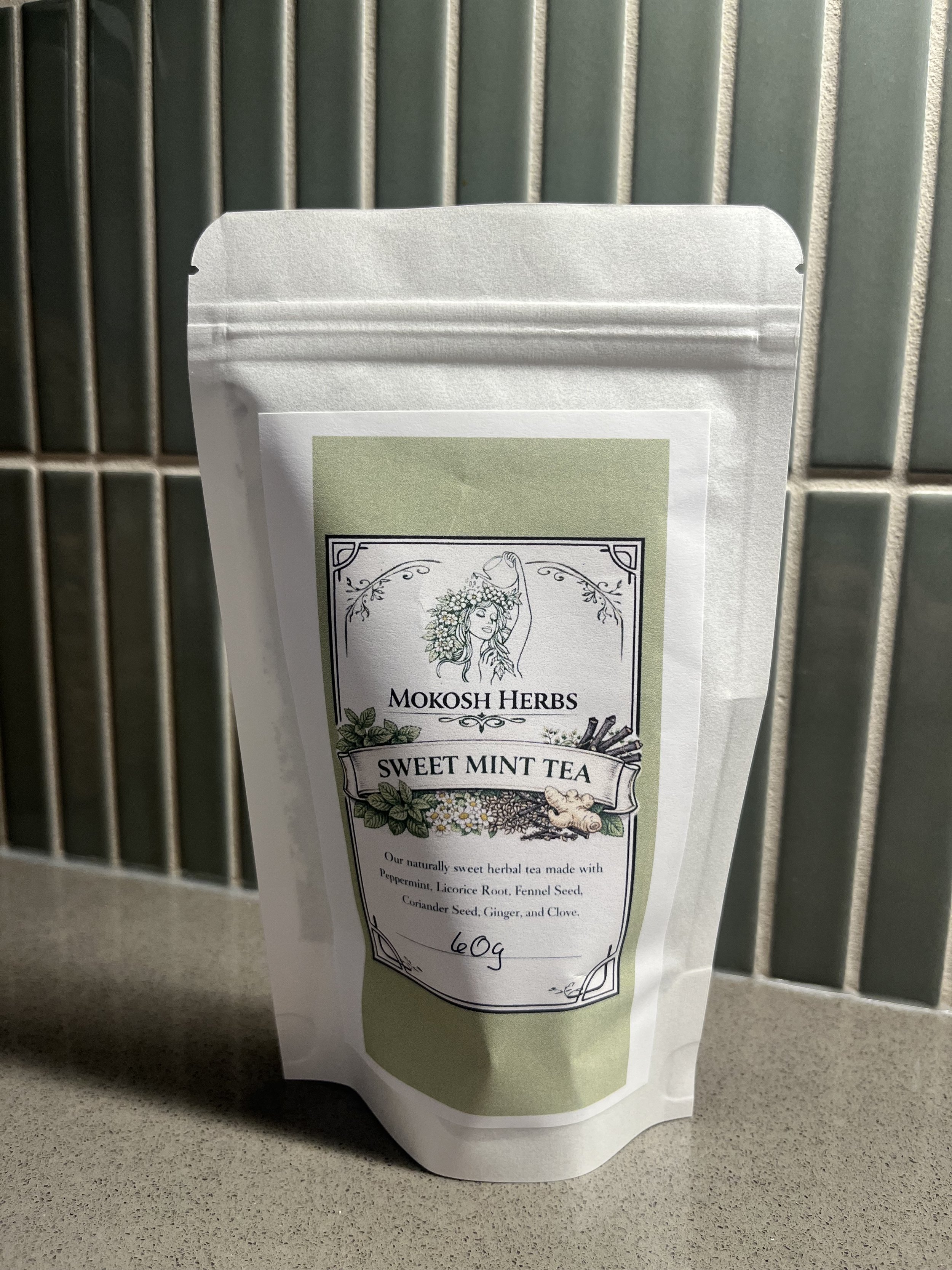 Sweet Mint Tea (60g) — Mokosh Herbs, LLC