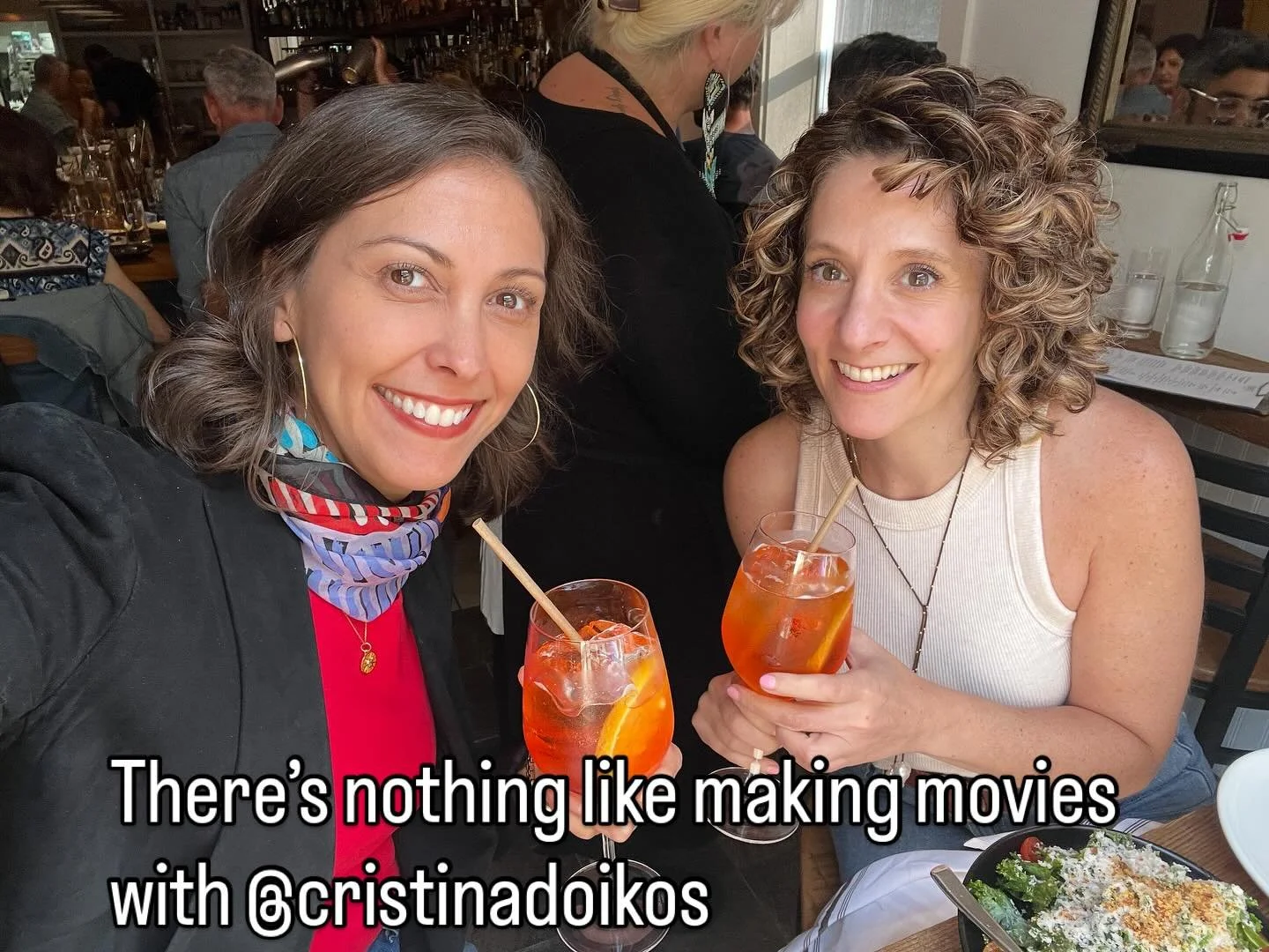 Me and gal pal @cristinadoikos  had a blast at the @vermontfilmfestival! Reel to come!