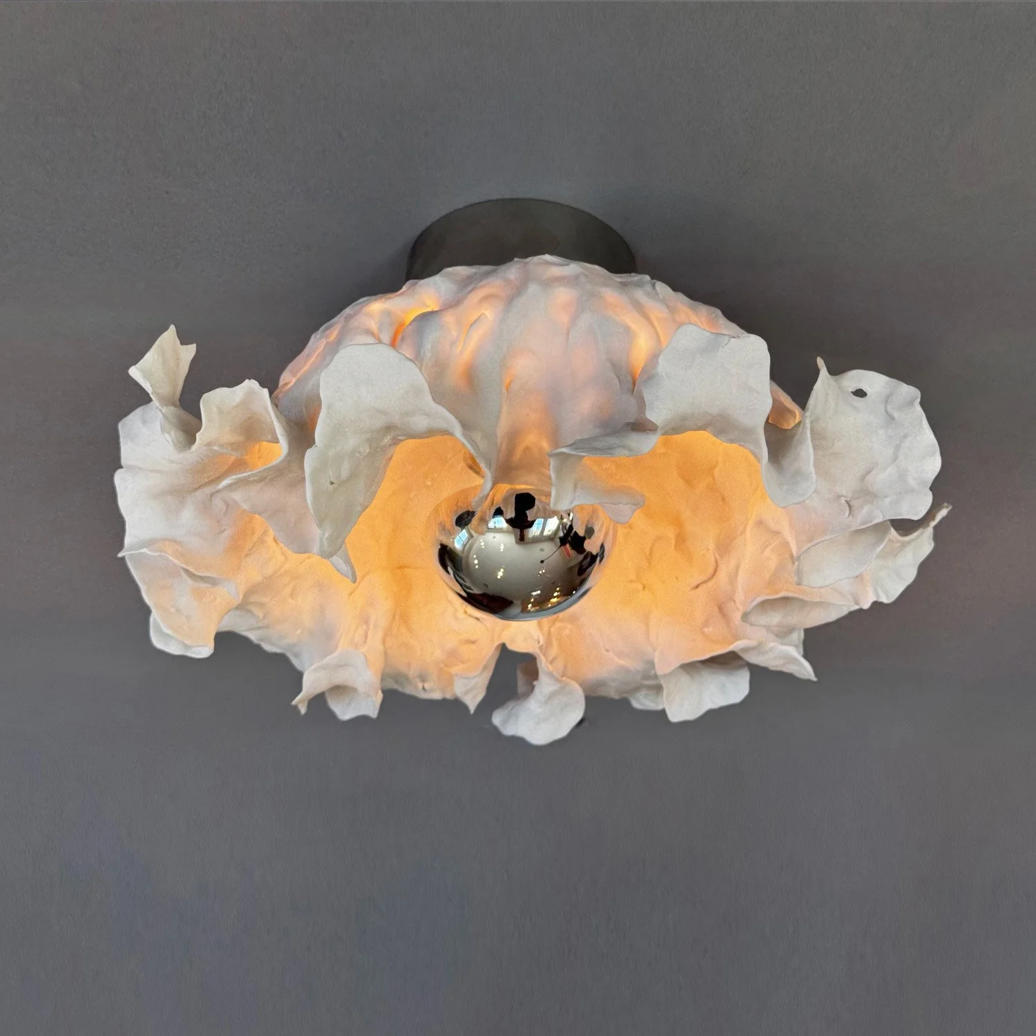 FM07 Lisianthus Flush Mount