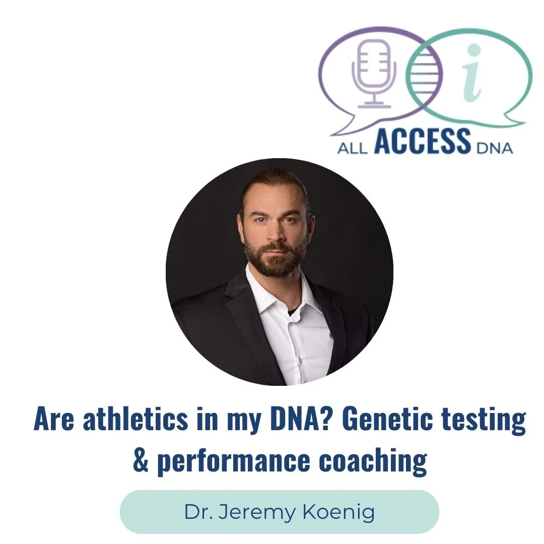 Are athletics in my DNA?