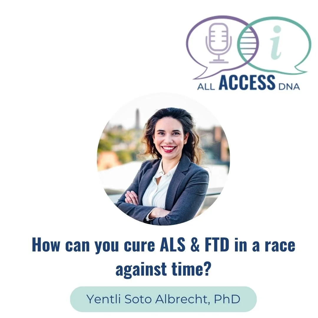 How can you cure ALS &amp; FTD in a race against time?