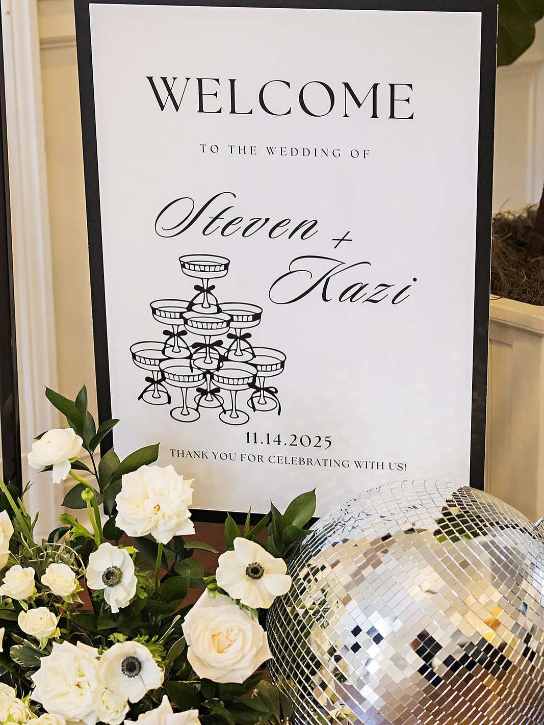 Sometimes things actually are black and white.
See more photos from Kazi and Stevin&rsquo;s wedding in the link in bio. 

#bluejaysbaseball #tampaweddingplanner #tampaweddings #2026bride #2027bride #weddingplanning