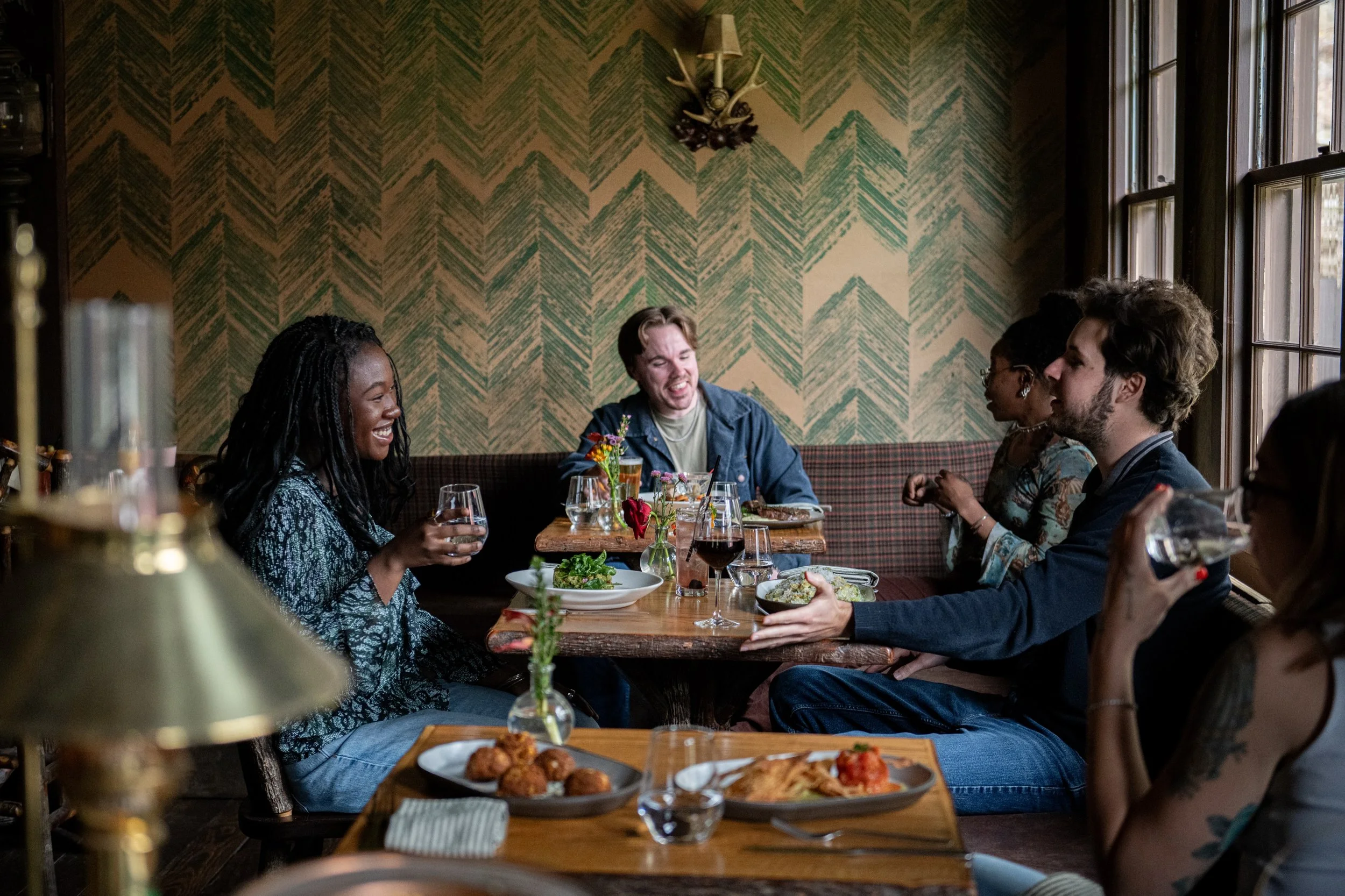 Pull up a chair. 

Dinner: 5-9pm daily