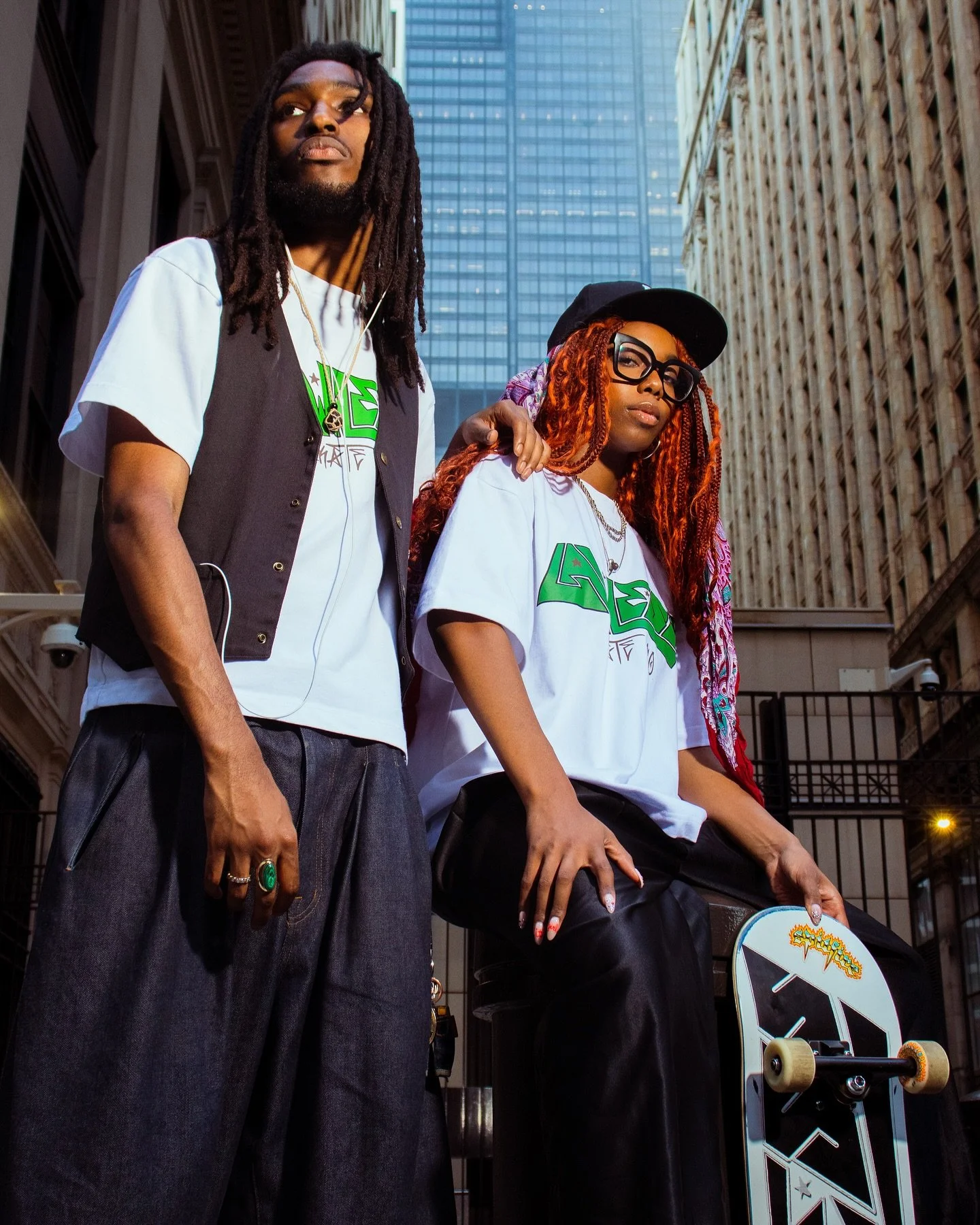 @lawlessskateco campaign shoot 🛹 

Creative Directon: @joeekrenz &amp; Me 
Photo: @jad3__bail3y 
Video: @callieraecreates 
Models: @nia.wia @kixxiv @whoissongbird @khari.ennui 
Stylist: Me
PA: @dannynramirez @adairyfool 

#styling #stylist #fashion 