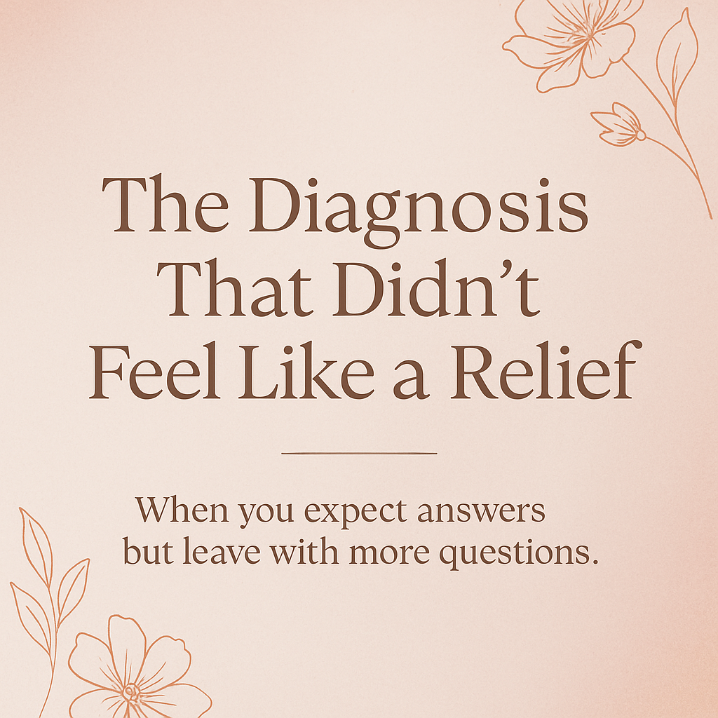 The Diagnosis That Didn’t Feel Like a Relief : My PCOS Story