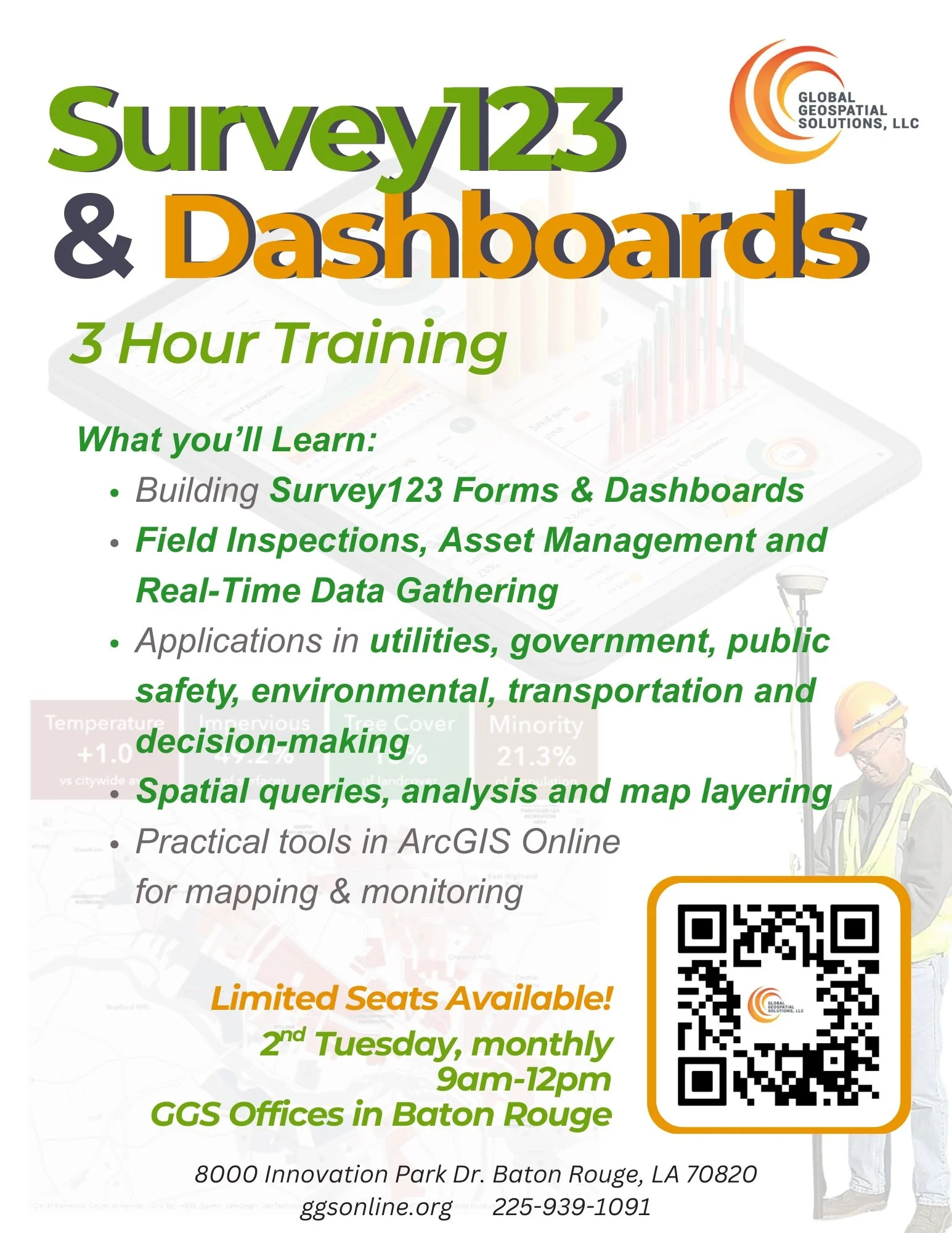 Survey123 and Dashboards 3-Hour Training