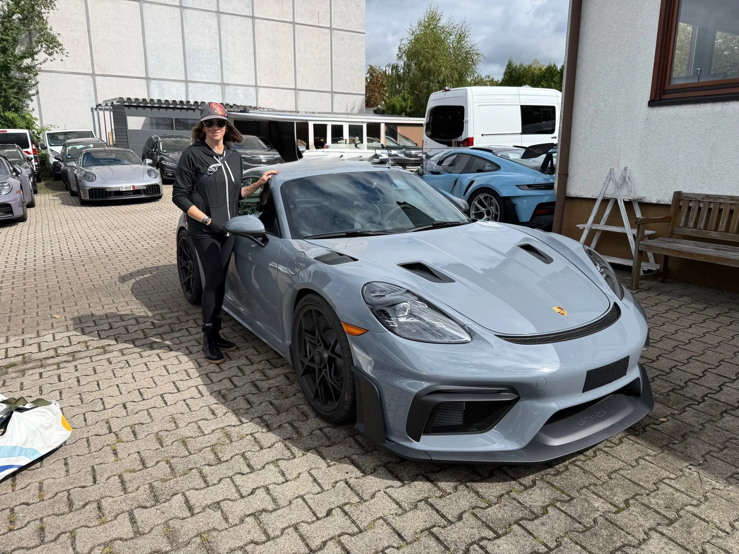 Porsche GT4 RS in Germany during European Delivery