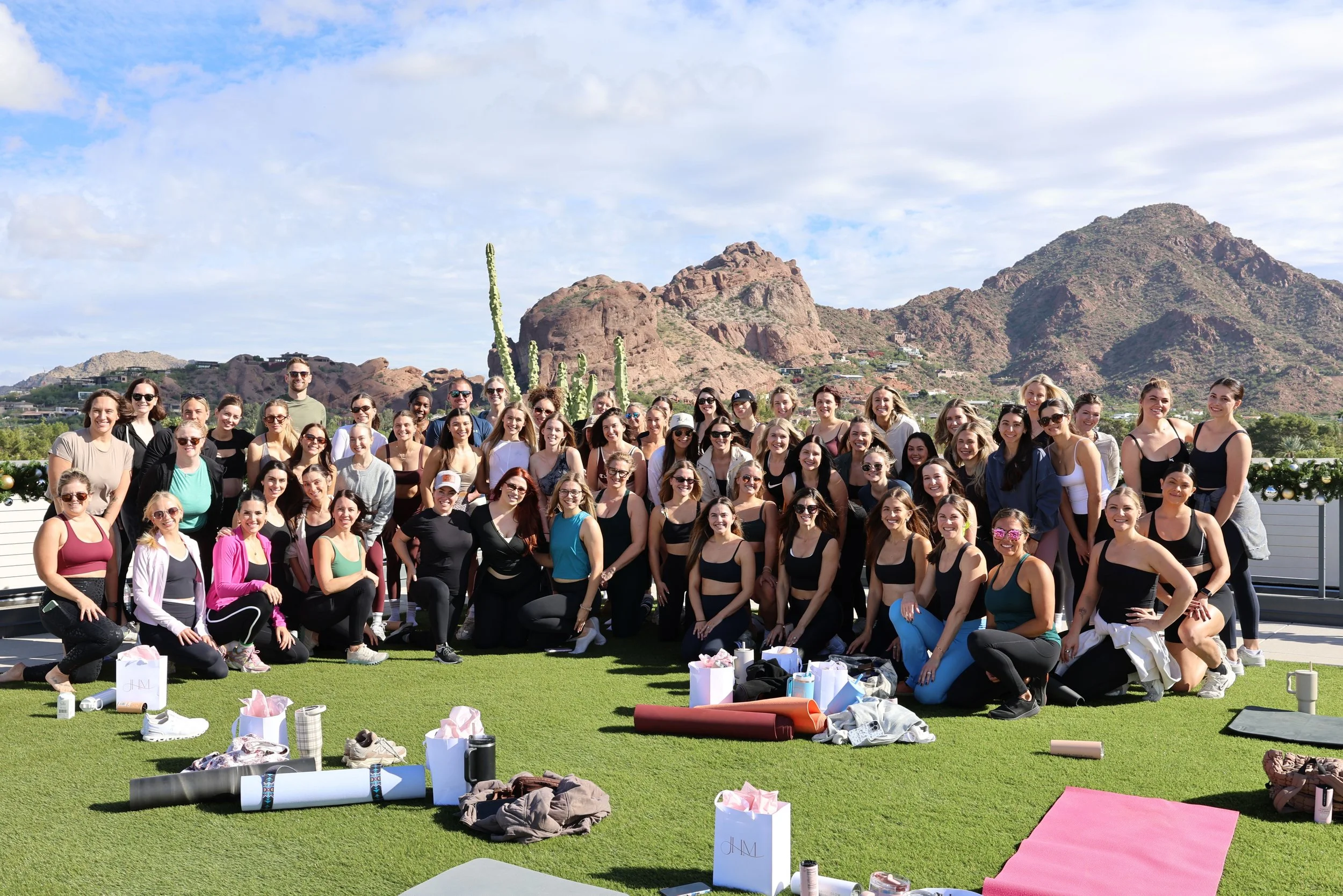 Community fitness even in Scottsdale, AZ.