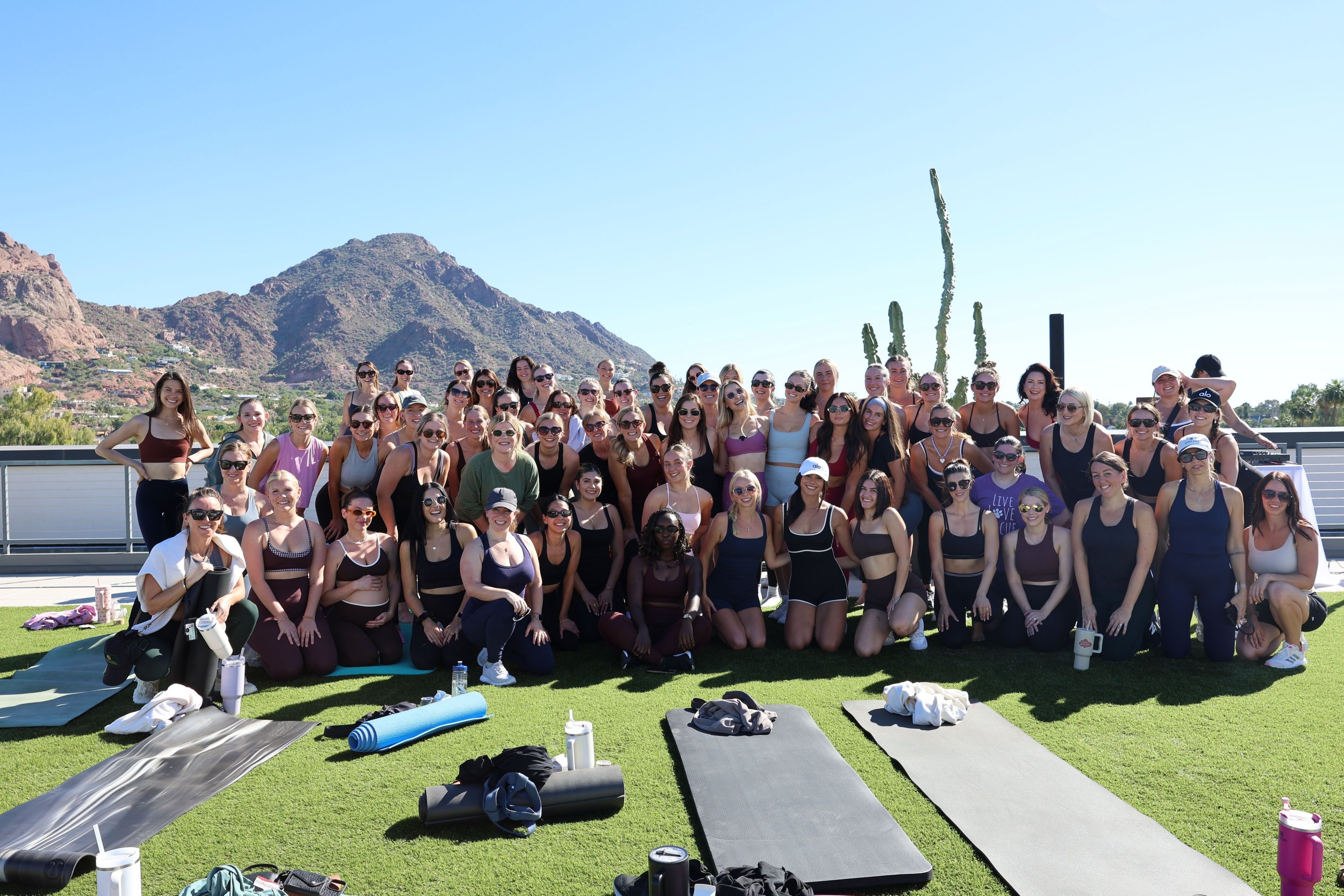 Fitness Community event in sunny Scottsdale, Arizona.