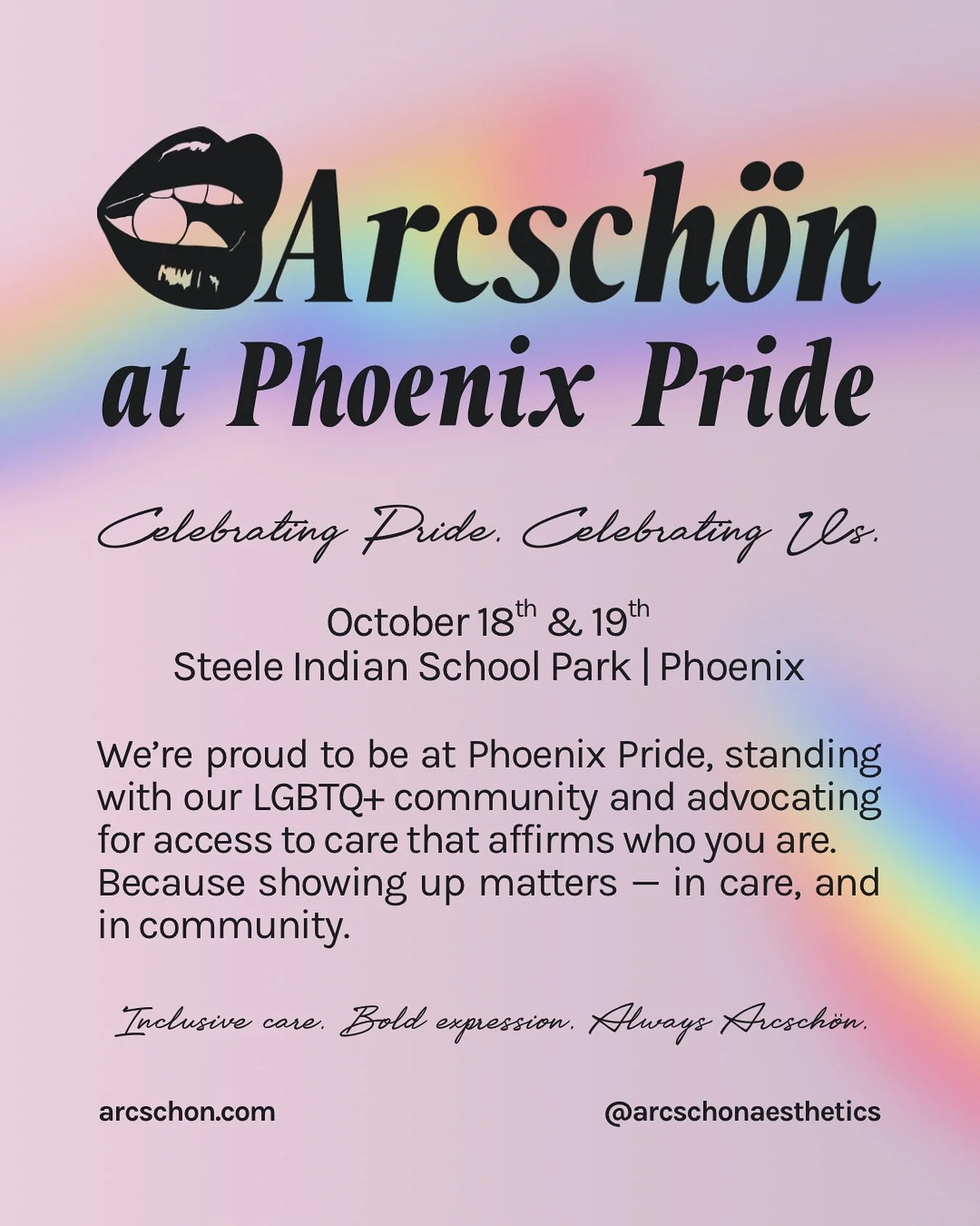 Pride is about showing up &mdash; for yourself, for each other, and for the future we&rsquo;re building together.

We&rsquo;re proud to stand with our LGBTQ+ community at @phoenixprideaz, offering inclusive, affirming care for every body, and every s
