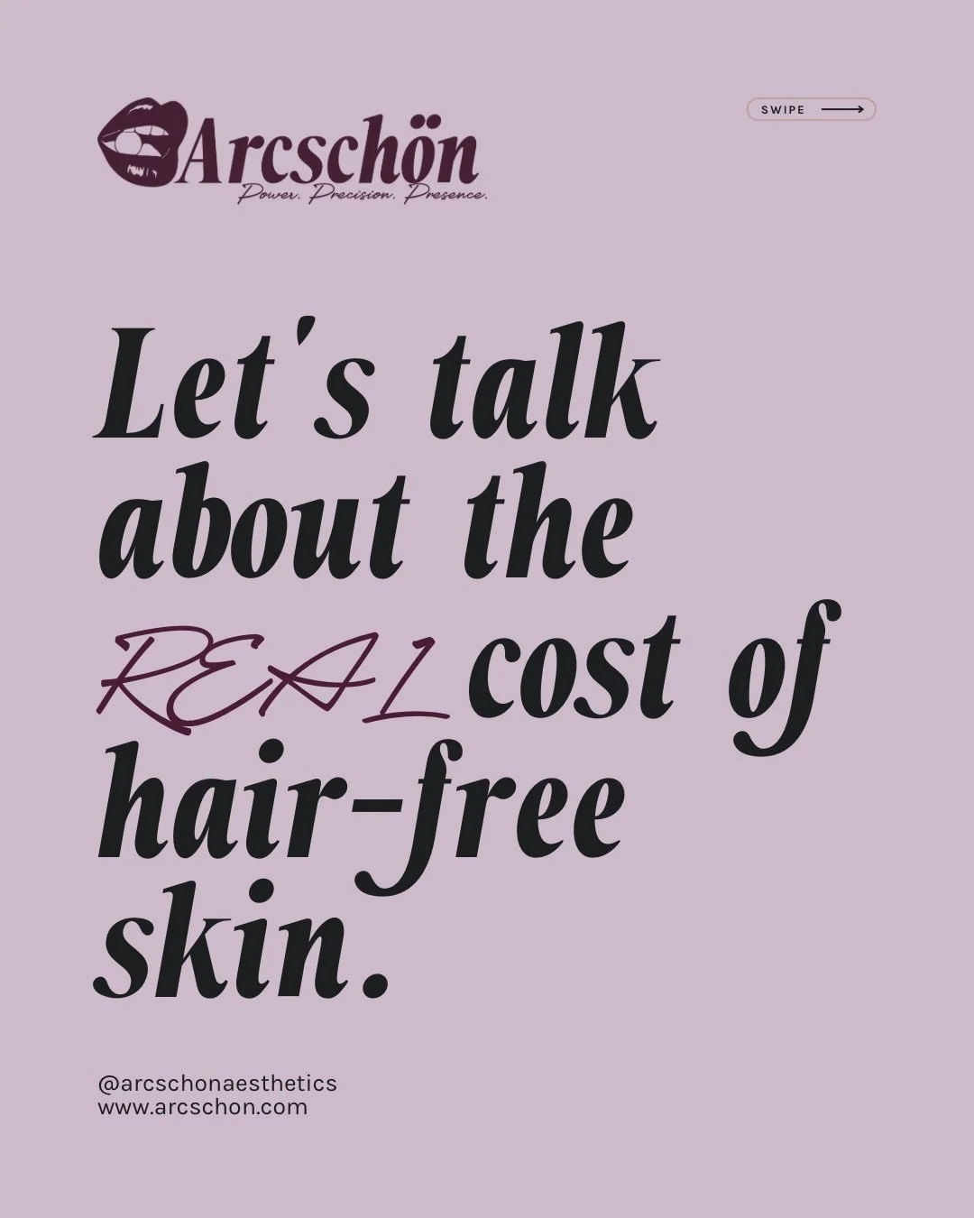 We did the math so you don&rsquo;t have to. 🧮

Waxing feels cheaper in the moment&mdash;but over time? You&rsquo;re paying thousands for temporary results.

Laser hair removal isn&rsquo;t an expense. It&rsquo;s an investment that literally pays you 