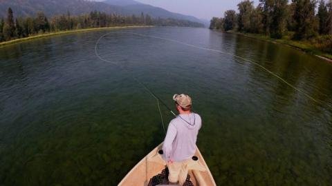REMOVING YOUR BACK CAST FROM A DRIFT BOAT