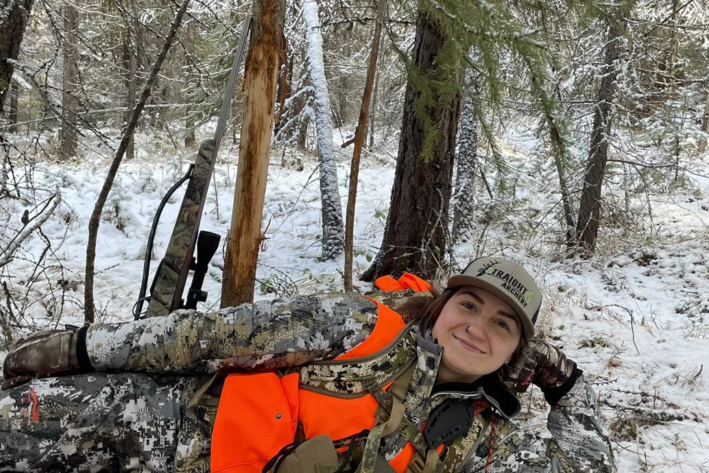 caronline and buck rub.jpg