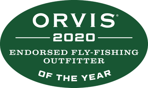 Orvis Fly Fishing Guide of the Year award mark