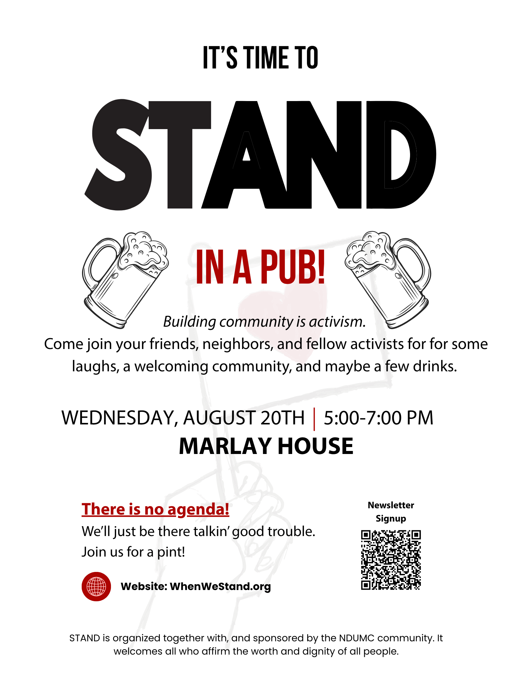 STAND in a Pub!