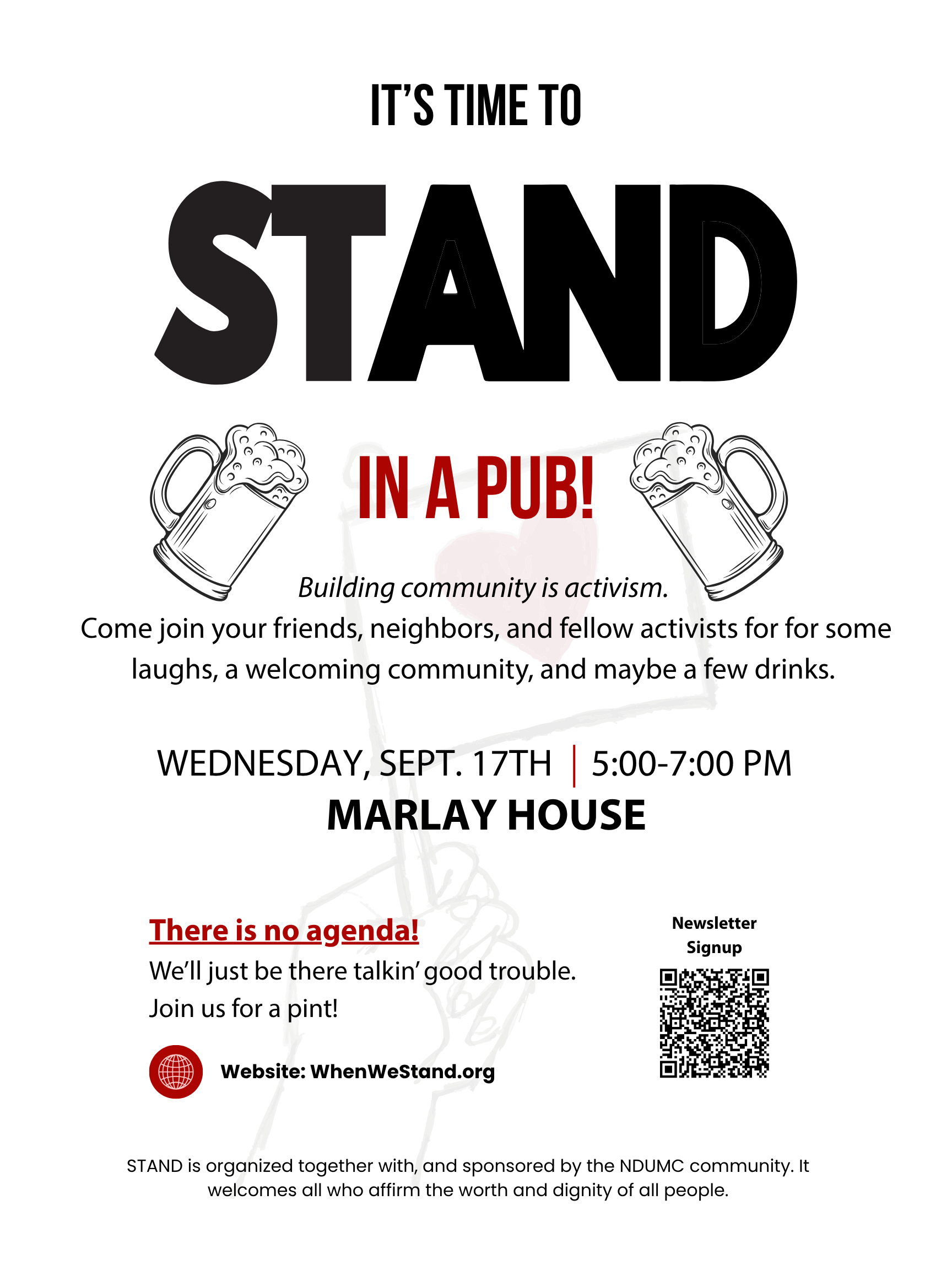 STAND in a Pub!