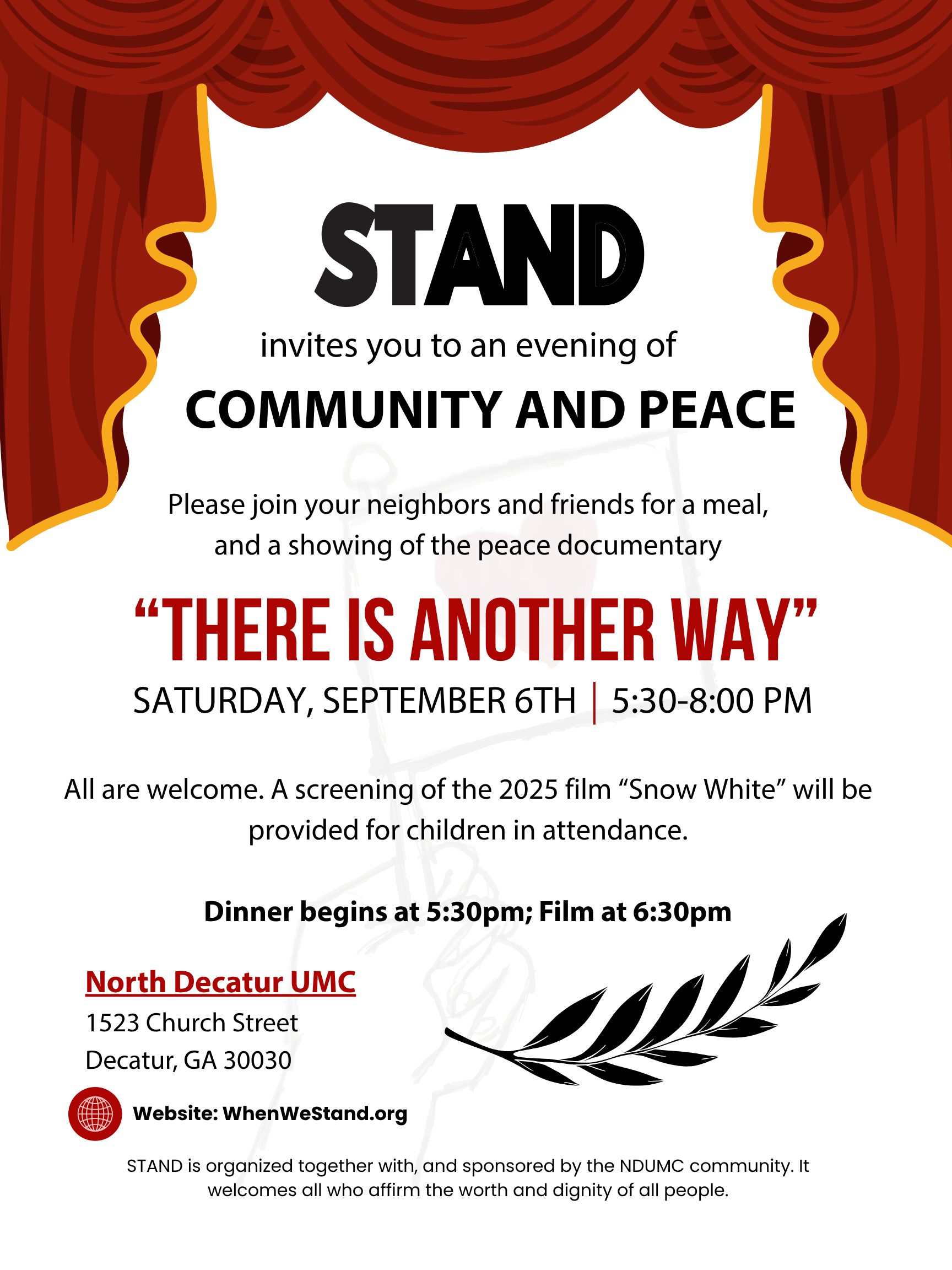 A Night of Community and Peace