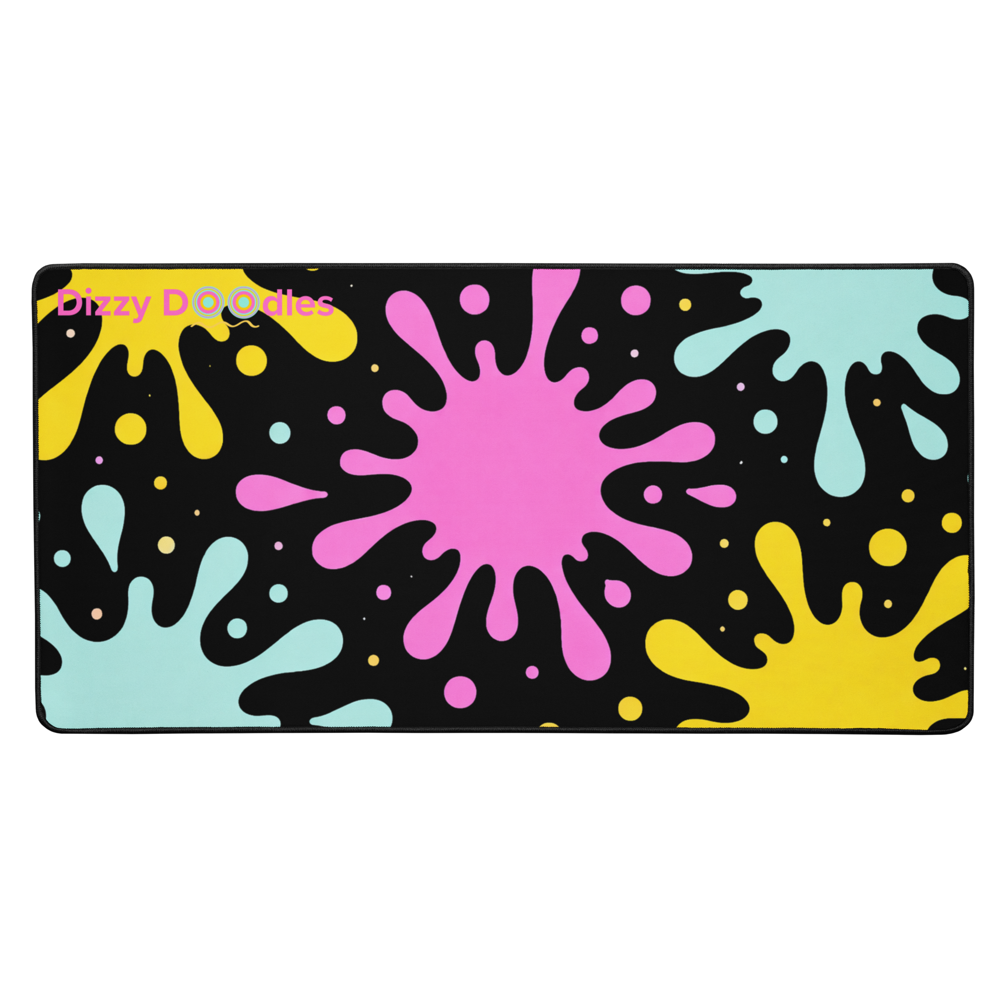 Dizzy Doodles Gaming Desk Mat
