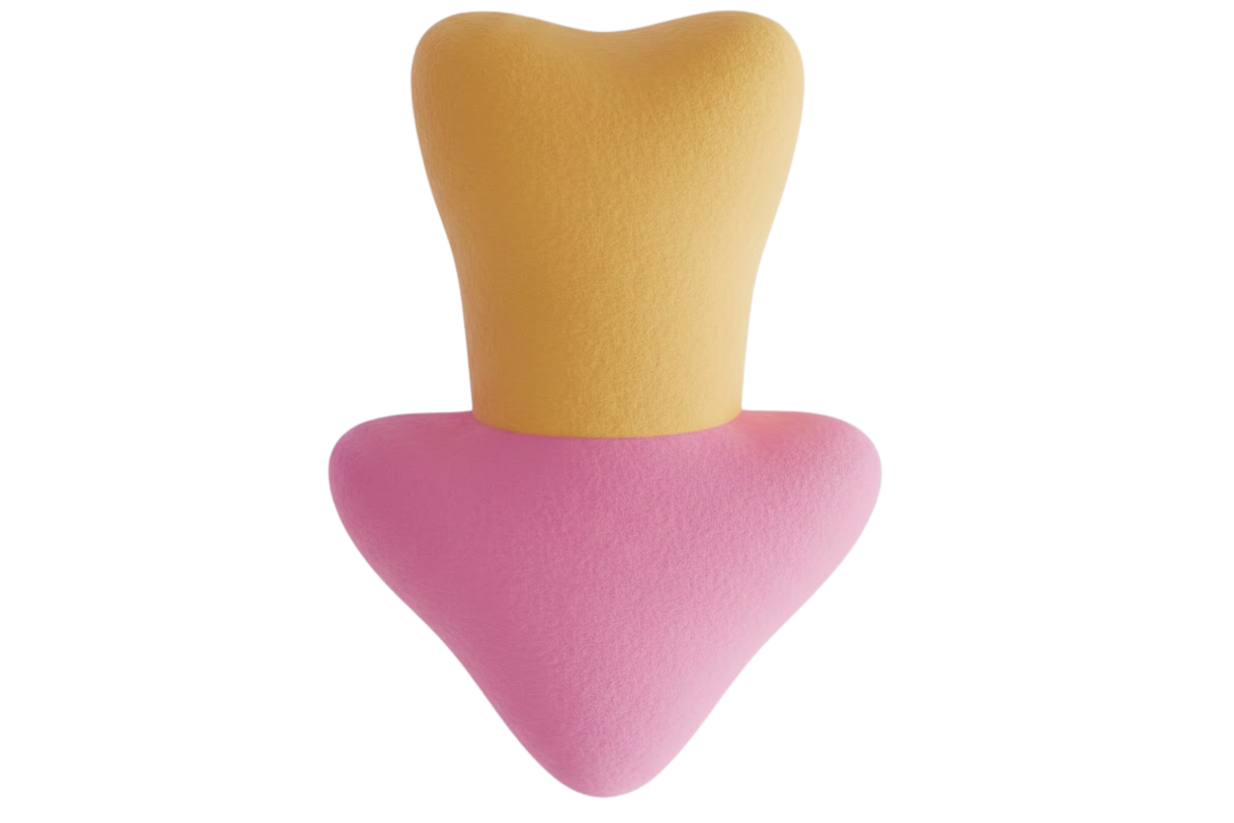 a puffy Dizzy Doodles arrow pointing down.