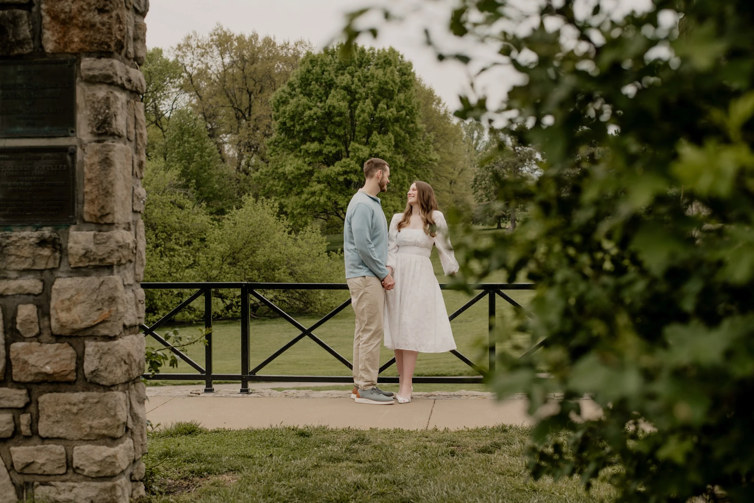 Loose Park Engagement Session