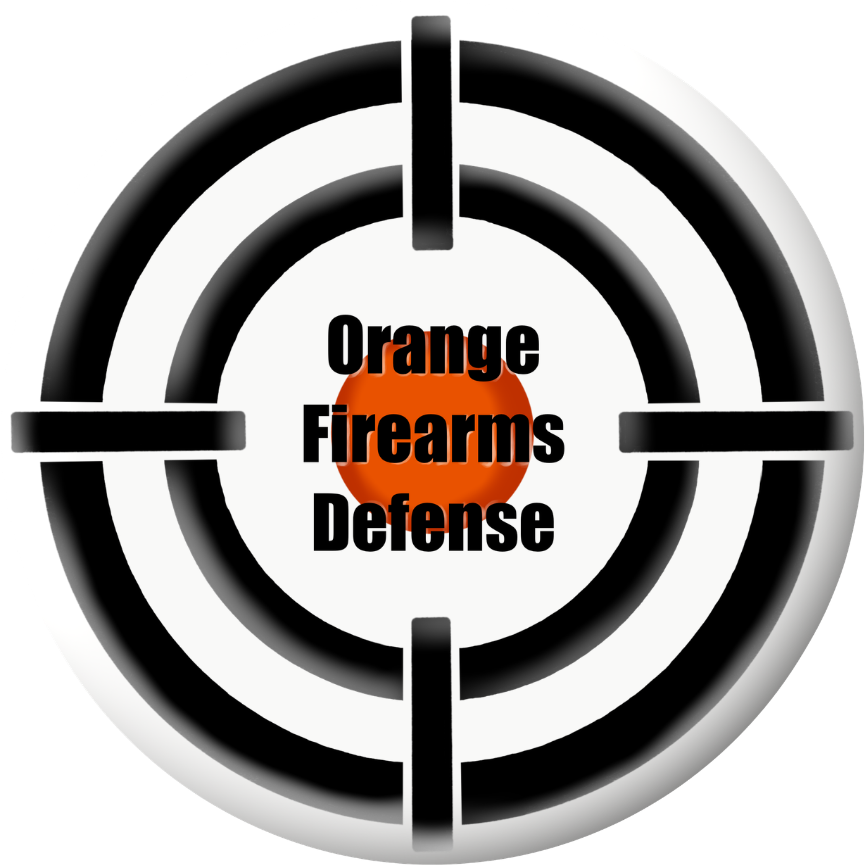 Target with a message about crafting firearm accessories in red and black text.