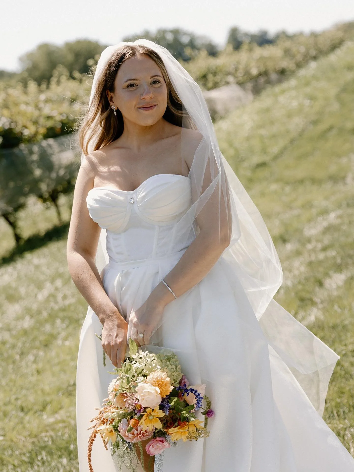 a vineyard elopement in late summer with A + T 🍇
