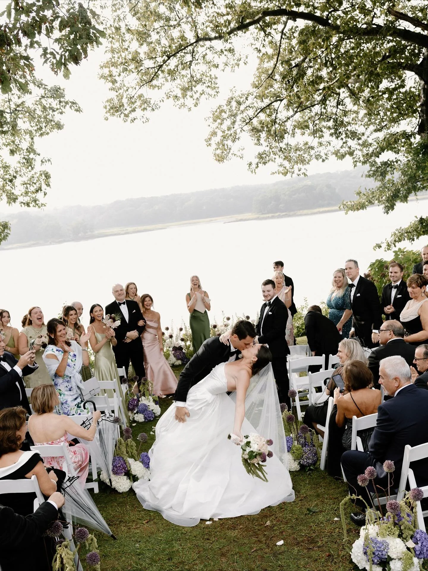 more from this magical day in Rye, NY 🕊️

Venue: @wainwrighthouseinc 
Planner: @lovelacedesignevents 
Photo: @toni.marie.photography 
Videography: @fonashstudios 
Florist: @melarosafloraldesigns 
Caterer: @bartlebyandsage 
Make up: @jessielynnmakeup