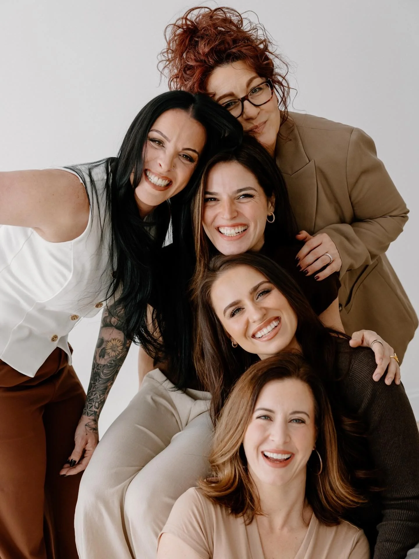 Had the absolute privilege of doing one of my faves in the industry&rsquo;s branding photos this winter &mdash; the team of women at @nataliebridalco always shows up with fun &amp; excellence!