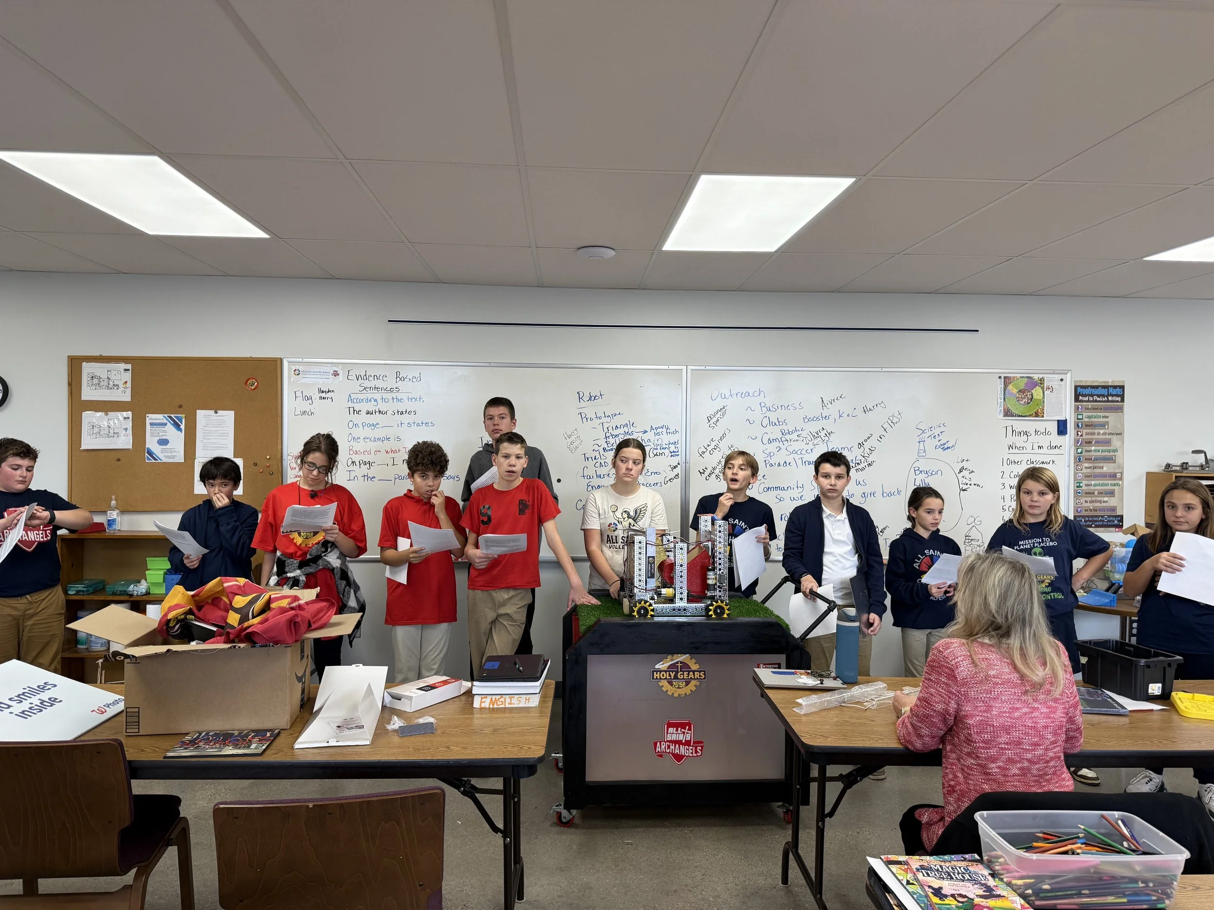 Gearing Up for Qualifier: The Holy Gears in Full Prep Mode! ⚙️🔥