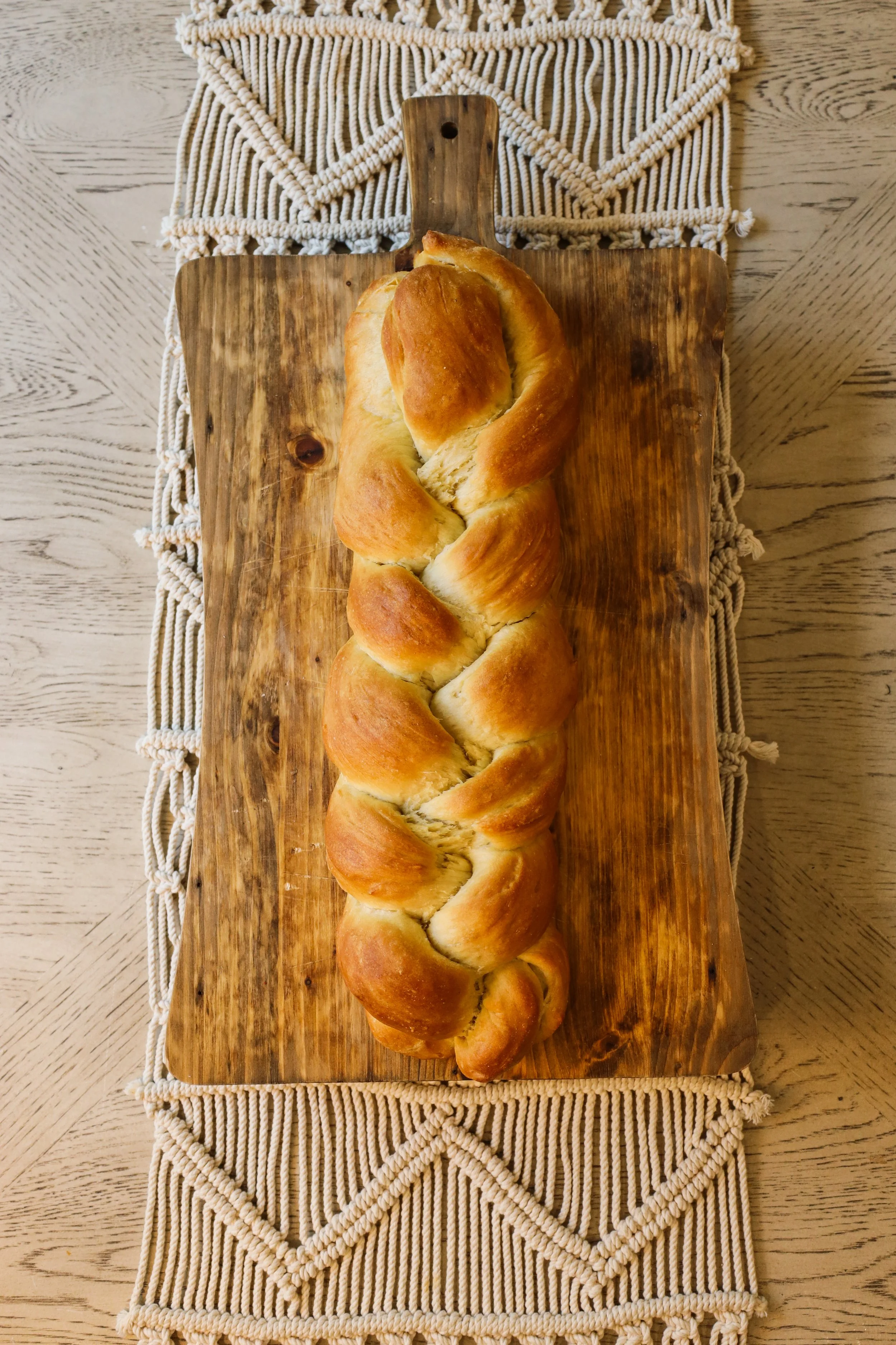 Traditional 3 Strand Braided Challah