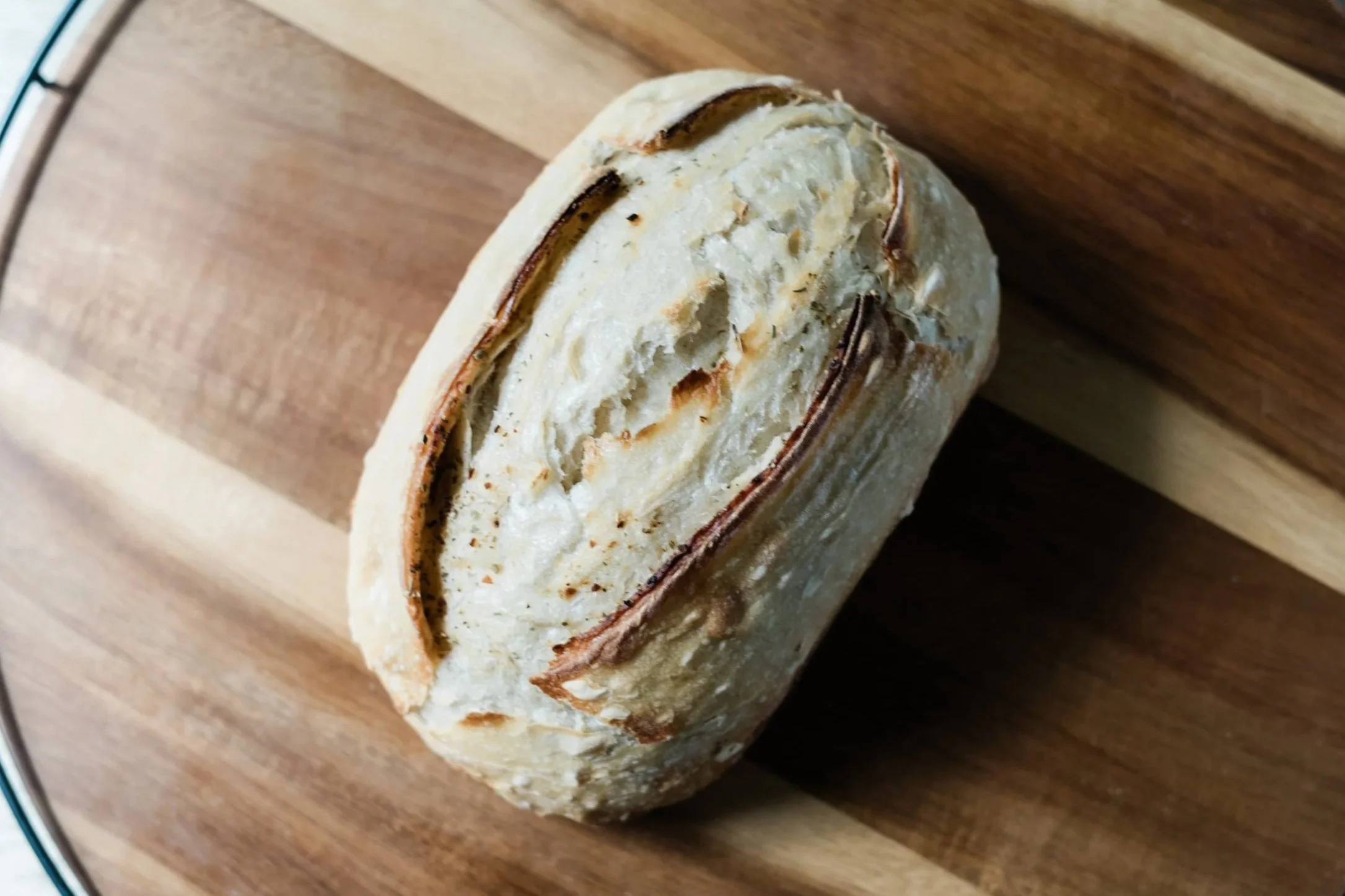 Italian + Herb Sourdough Loaf