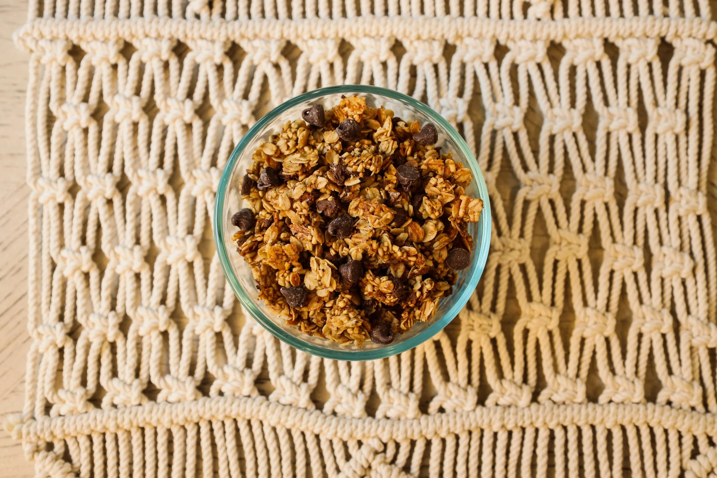 Chocolate Chip + Maple Granola