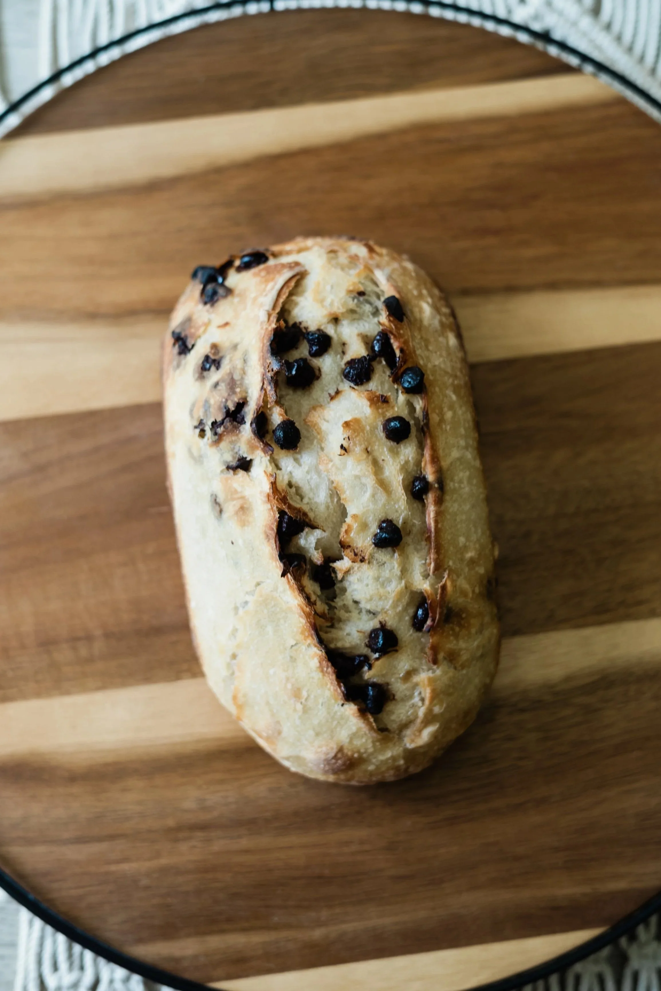 Chocolate Chip Sourdough Loaf