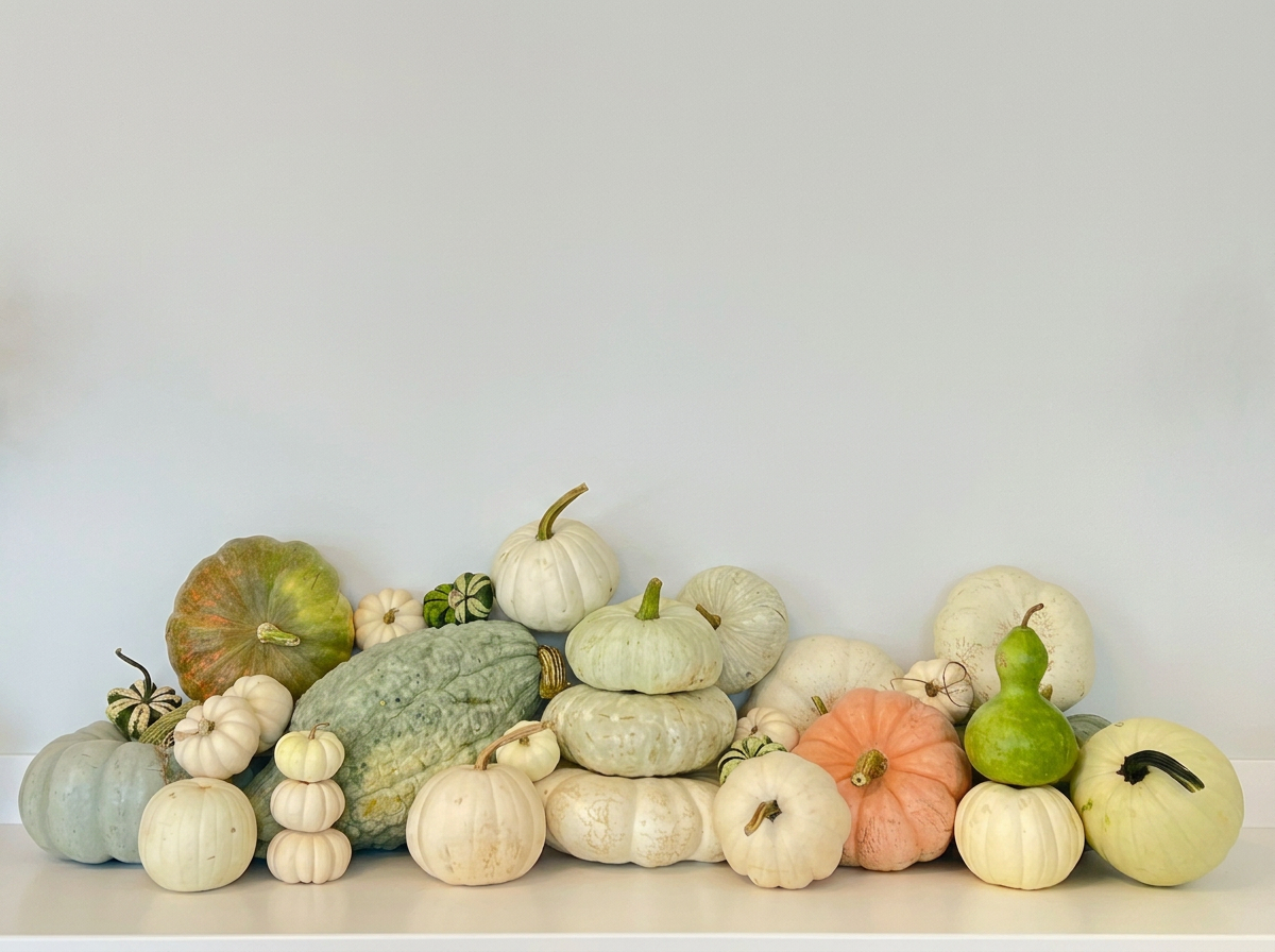 Colorful fall pumpkin arrangement for local business styled by PorchedRVA in Richmond, Virginia.
