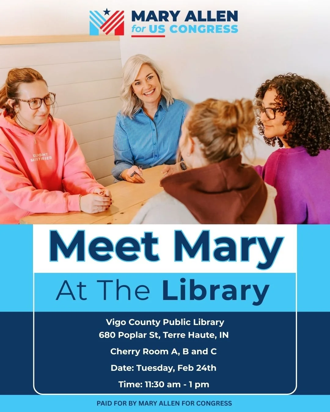 Meet Mary at the Library - Vigo County Public Library