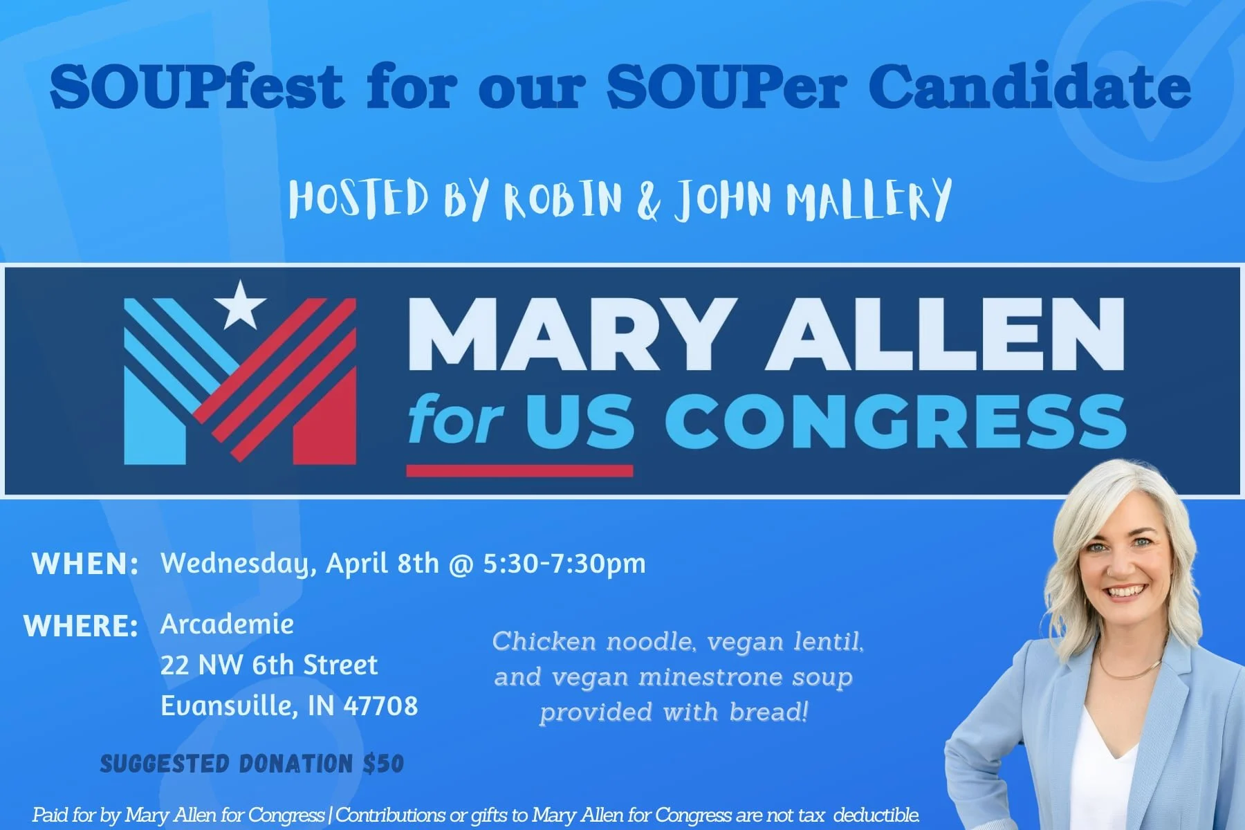 SOUPfest for our SOUPer Candidate