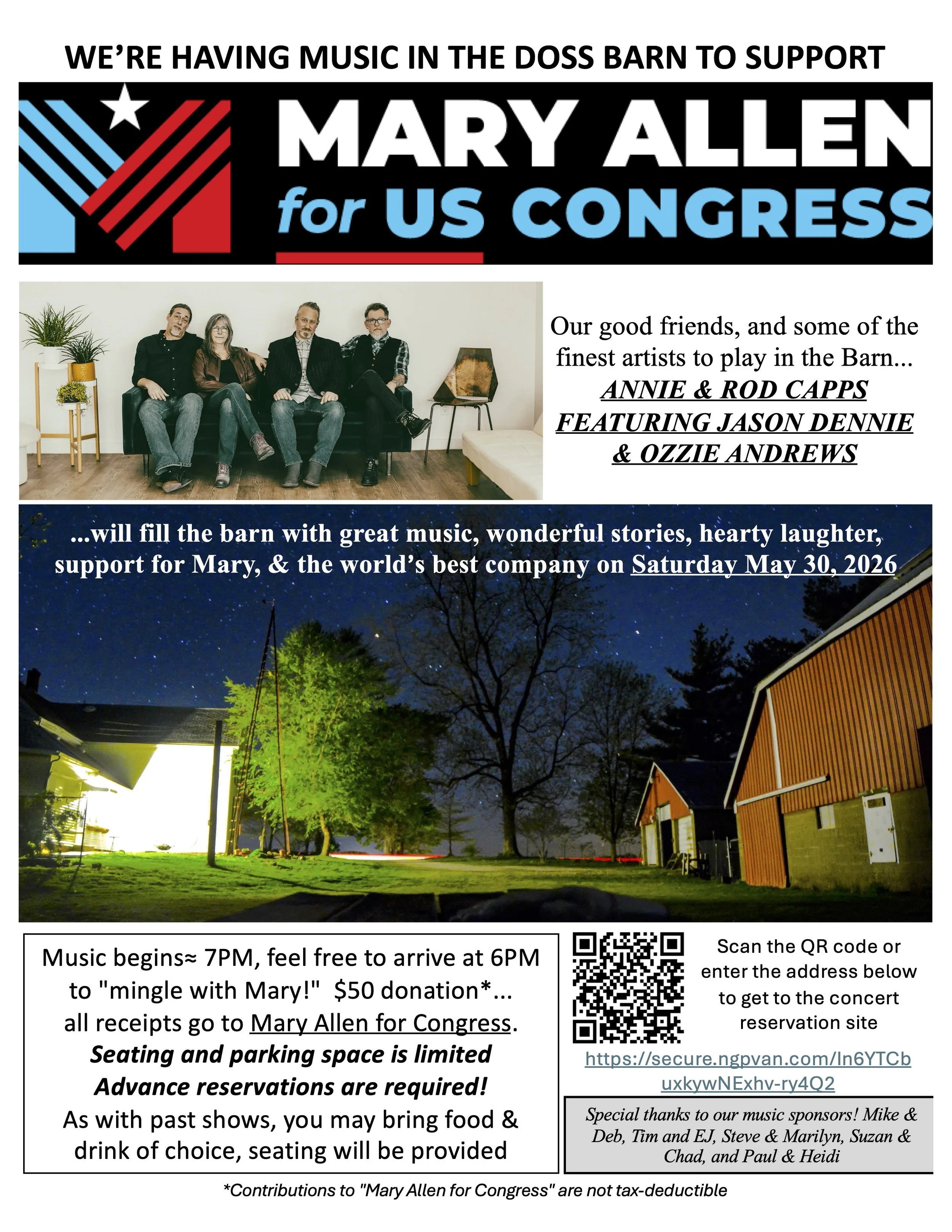 Doss Barn Concert