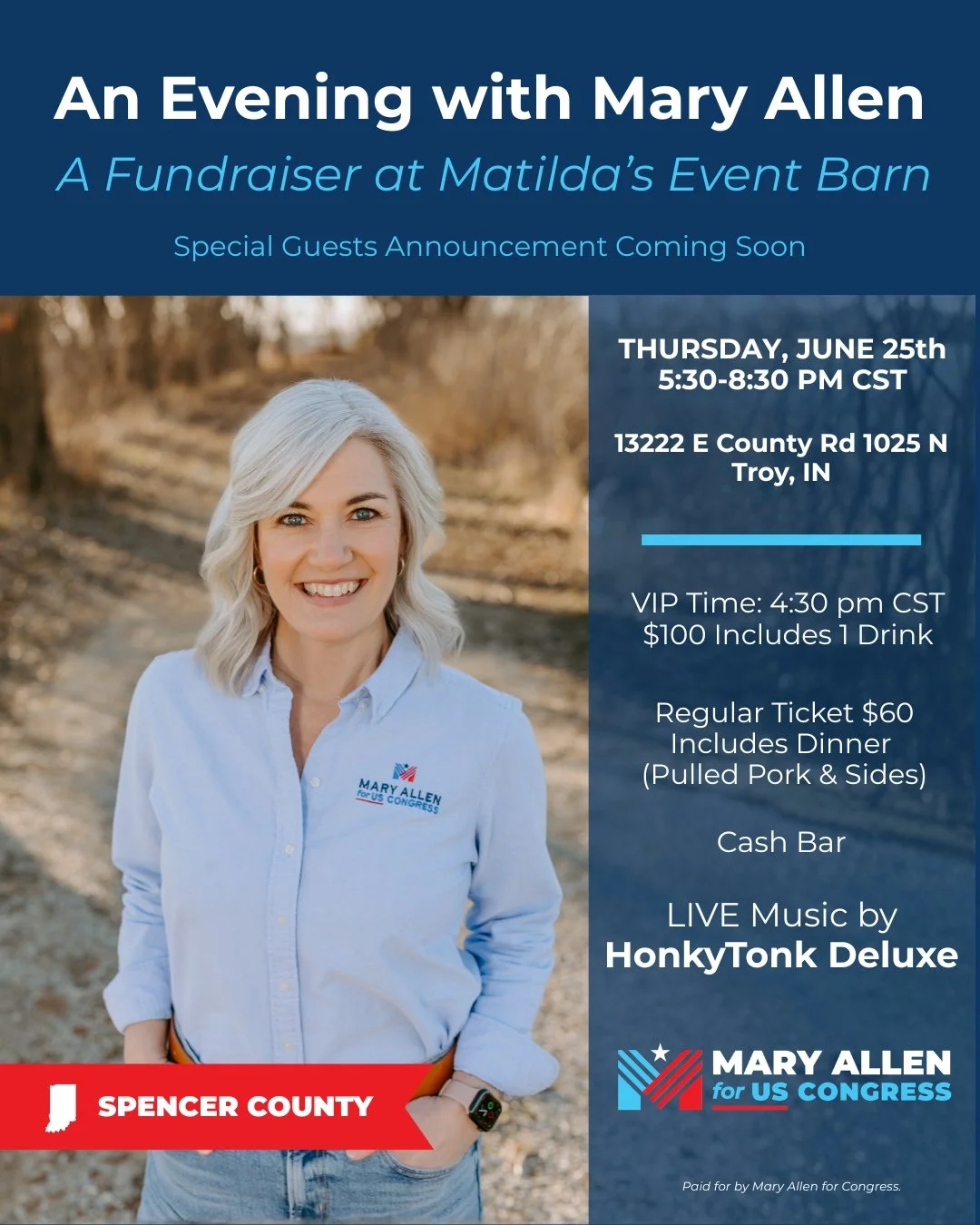 An Evening with Mary Allen