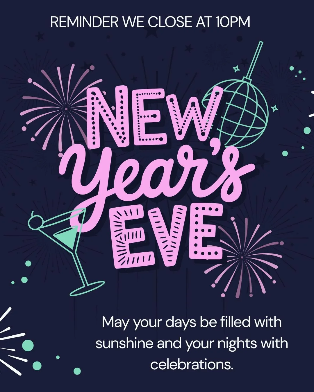 HAPPY NEW YEARS EVE