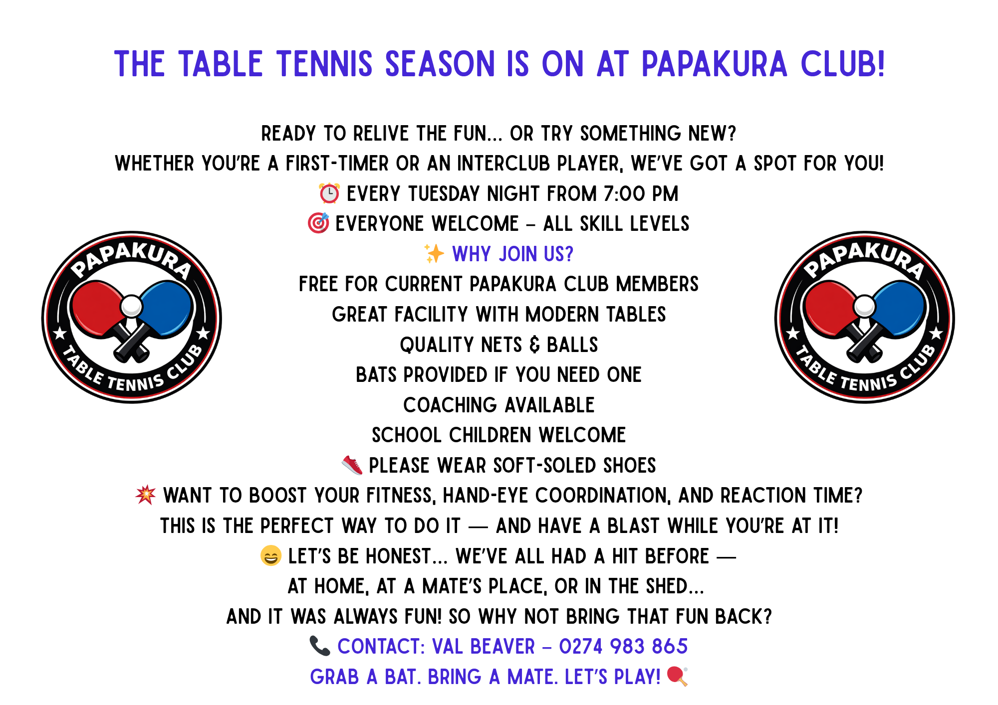 TABLE TENNIS 