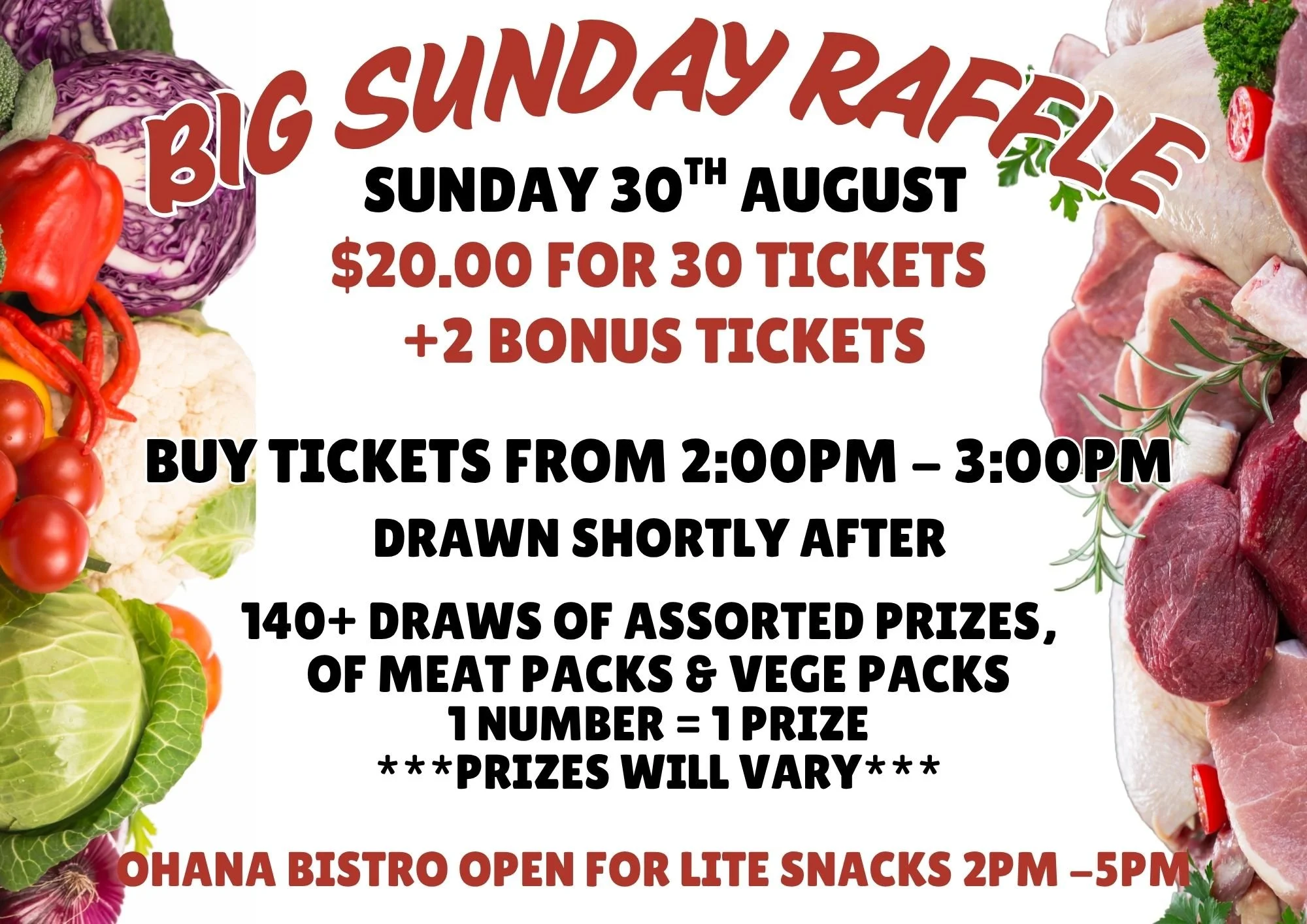 BIG SUNDAY RAFFLE