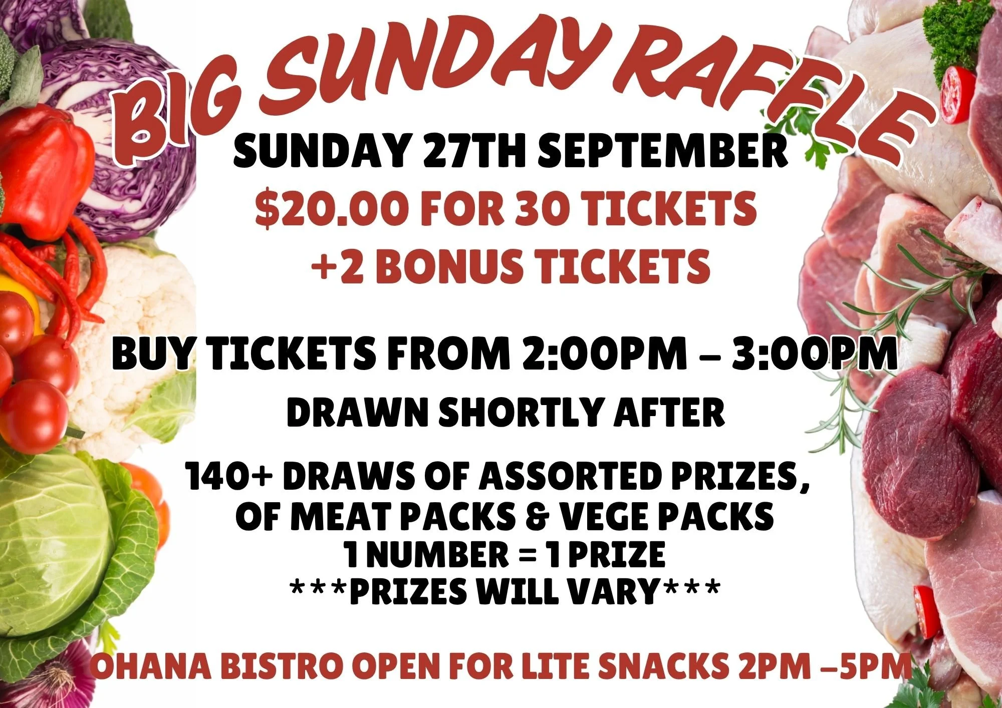 BIG SUNDAY RAFFLE 
