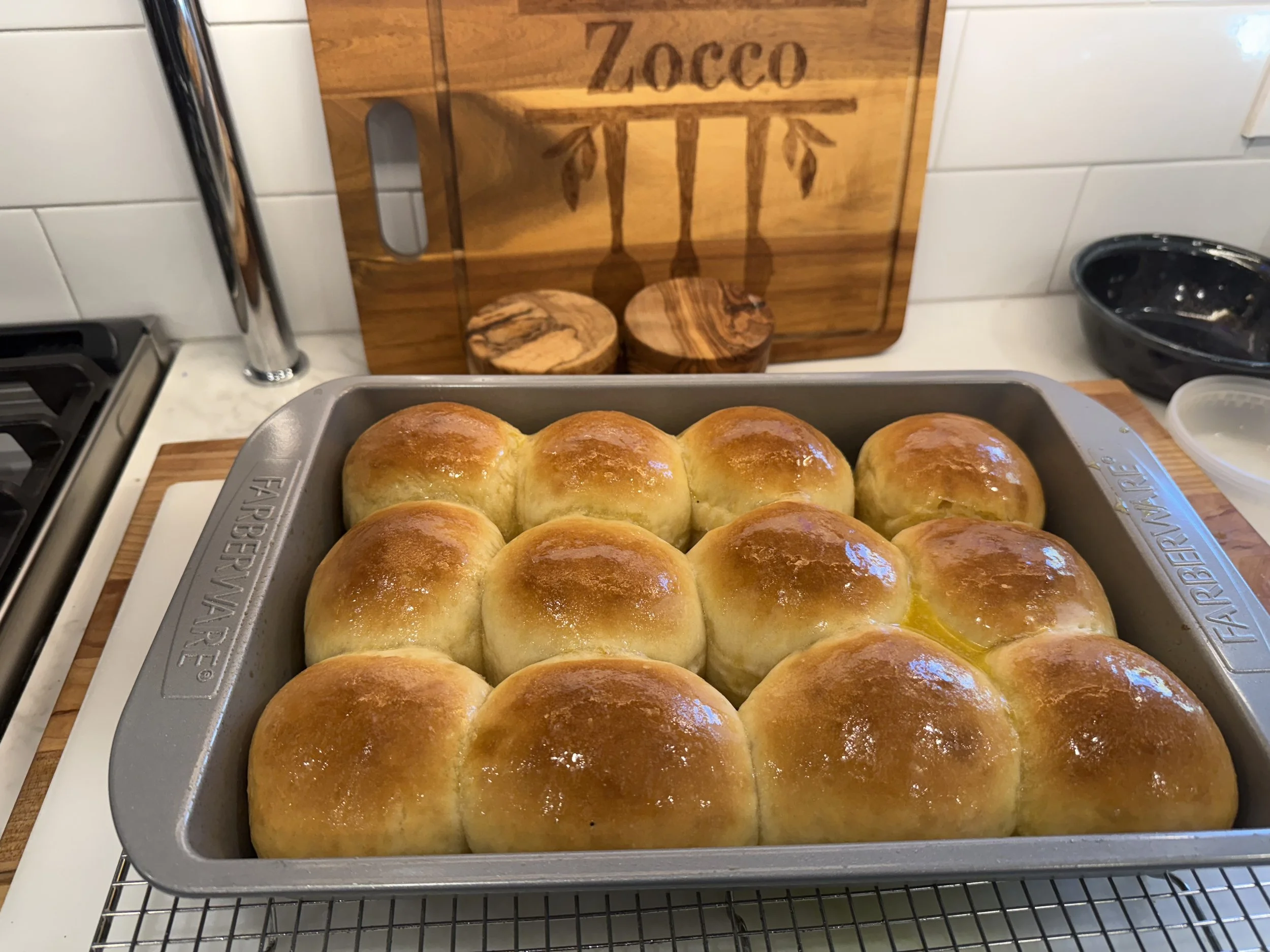 Soft Milk Rolls (Poolish Method)