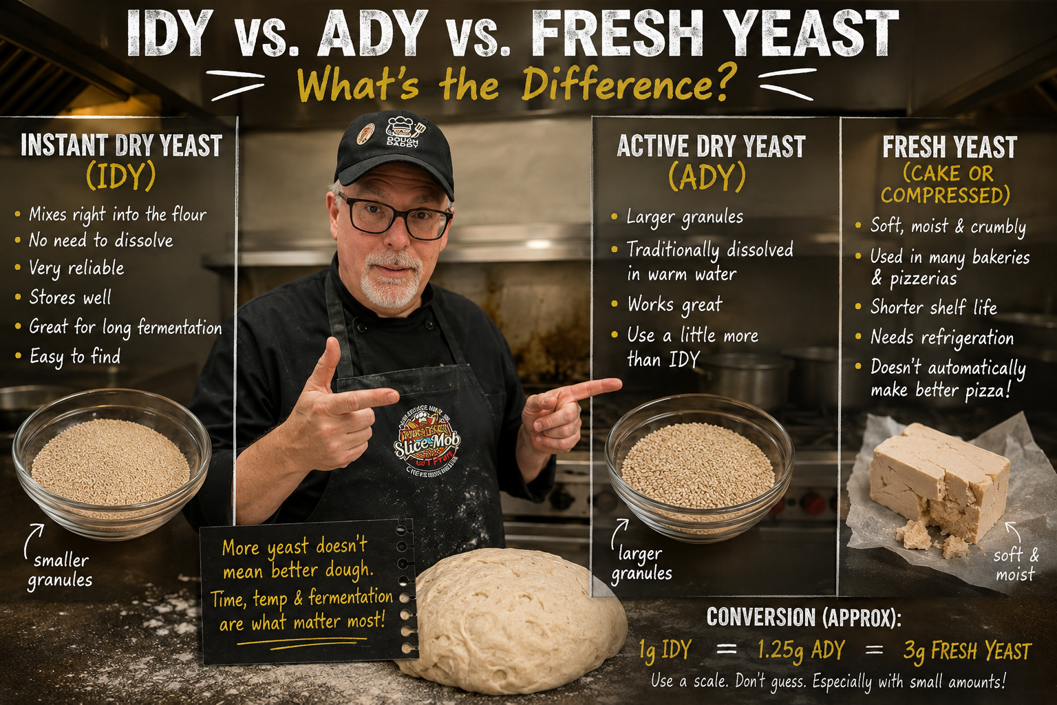 IDY vs. ADY vs. Fresh Yeast: What’s the Difference?
