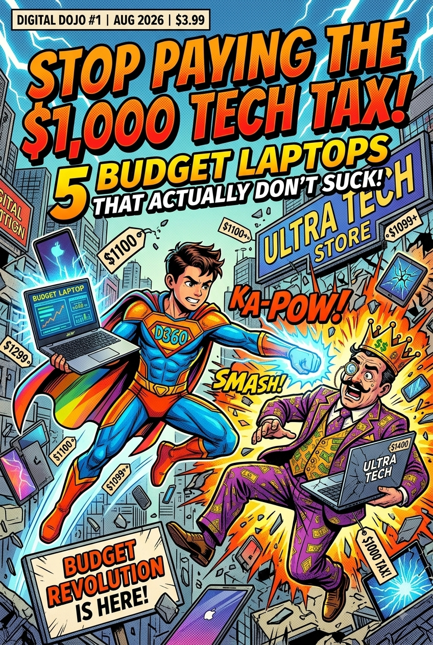 Stop Paying the $1,000 Tech Tax! 5 Budget Laptops That Actually Don't Suck
