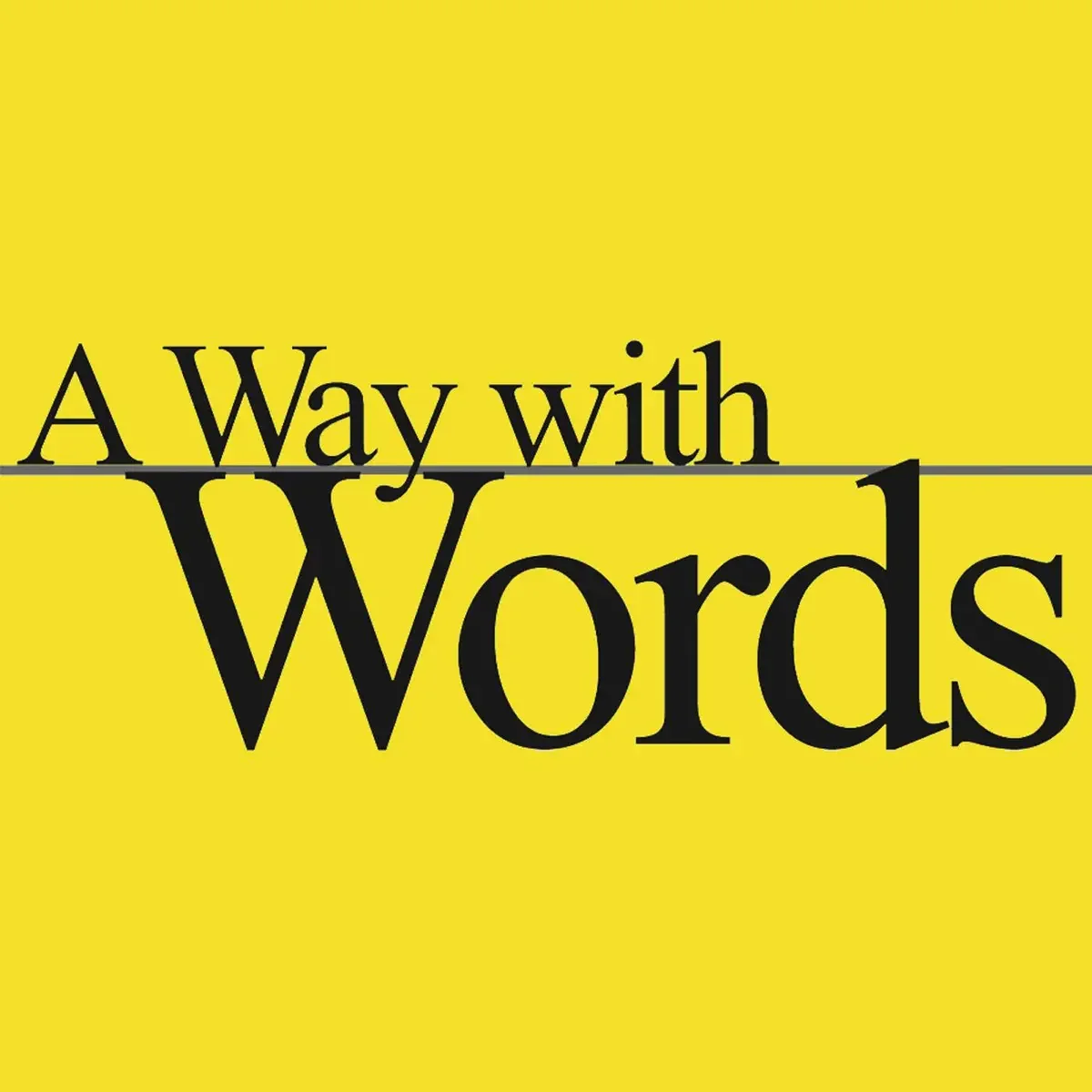 GUEST SPEAKER: A WAY WITH WORDS