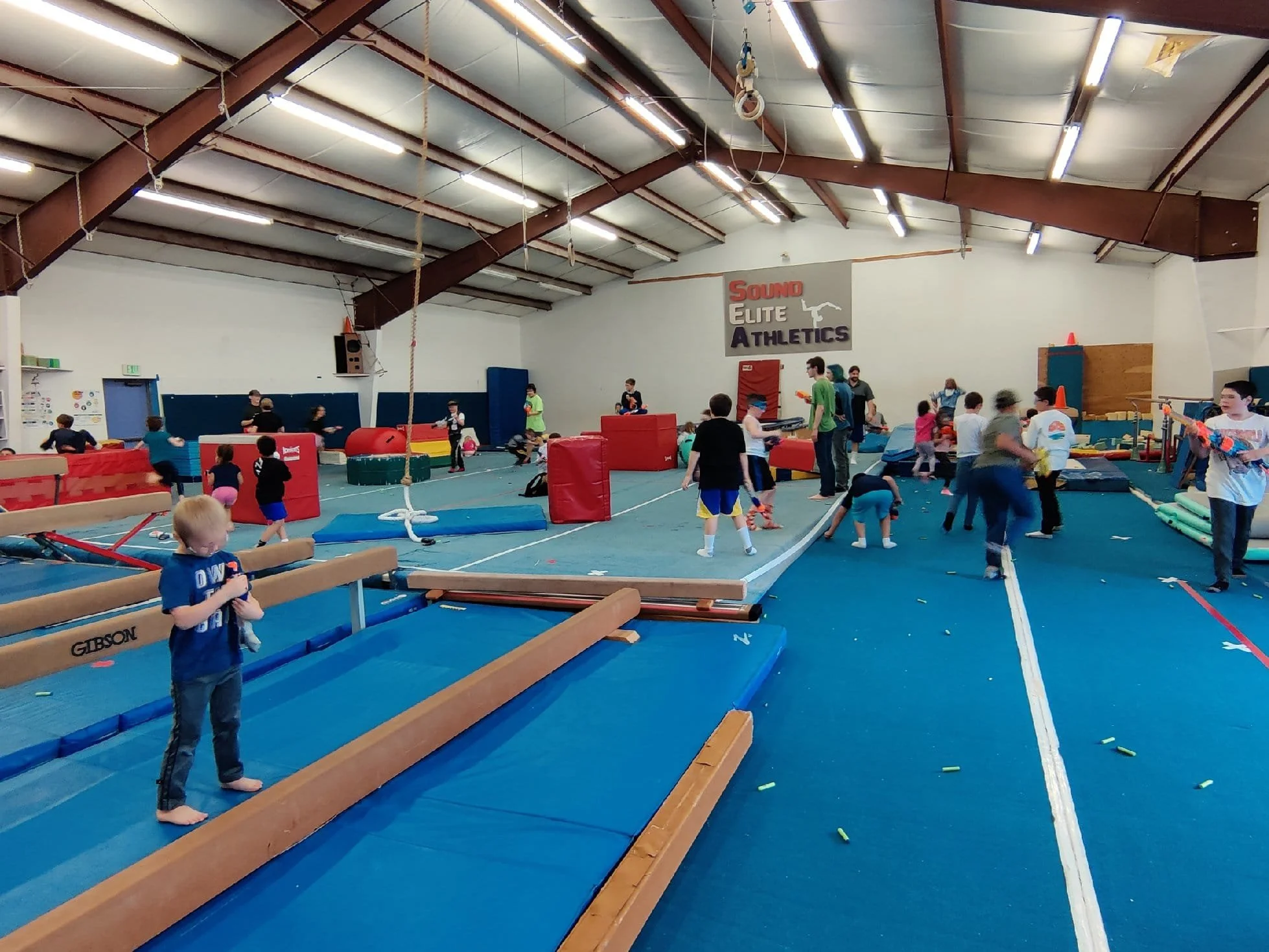 Friday Night Open Gym – Nerf War (ages 7–17)