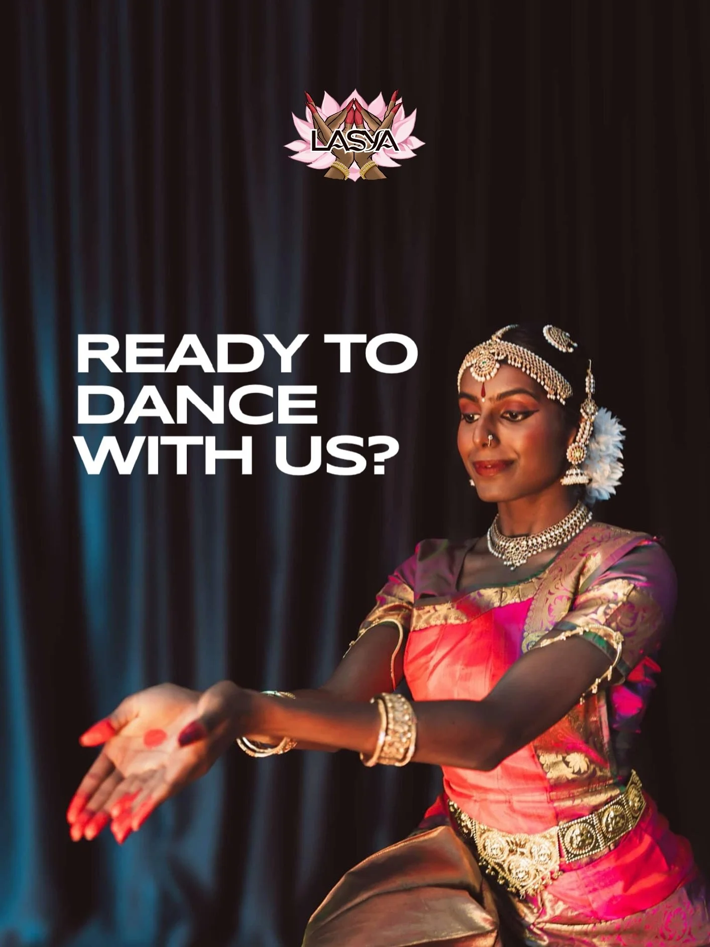 Ready to dance with us? Contact us via direct message or visit our website lasyaperformingarts.com to find out more info 🪷