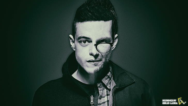 Both Elliot and Mr. Robot from the TV show Mr. Robot.